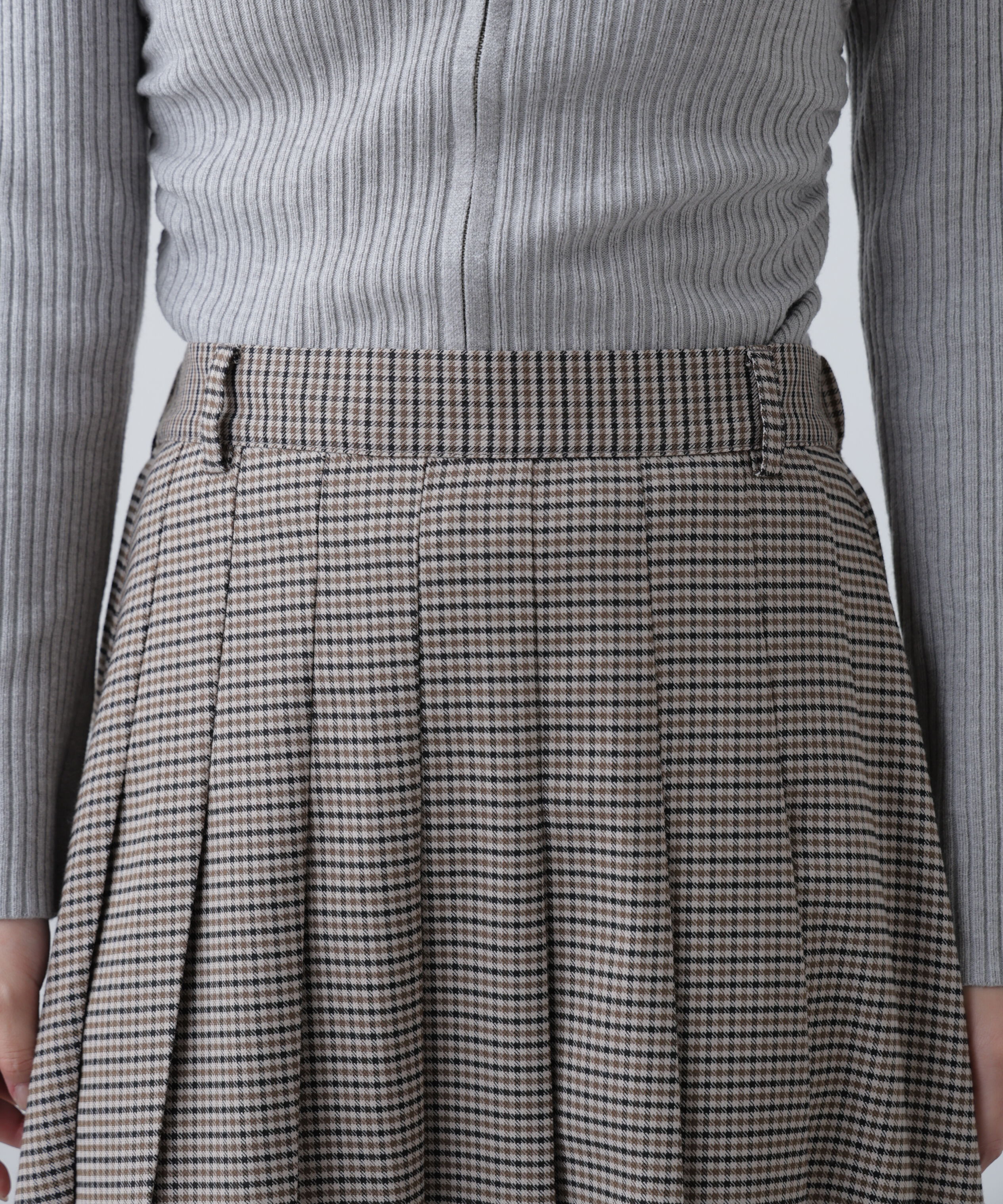  「プリーツロングスカート」|スカート|