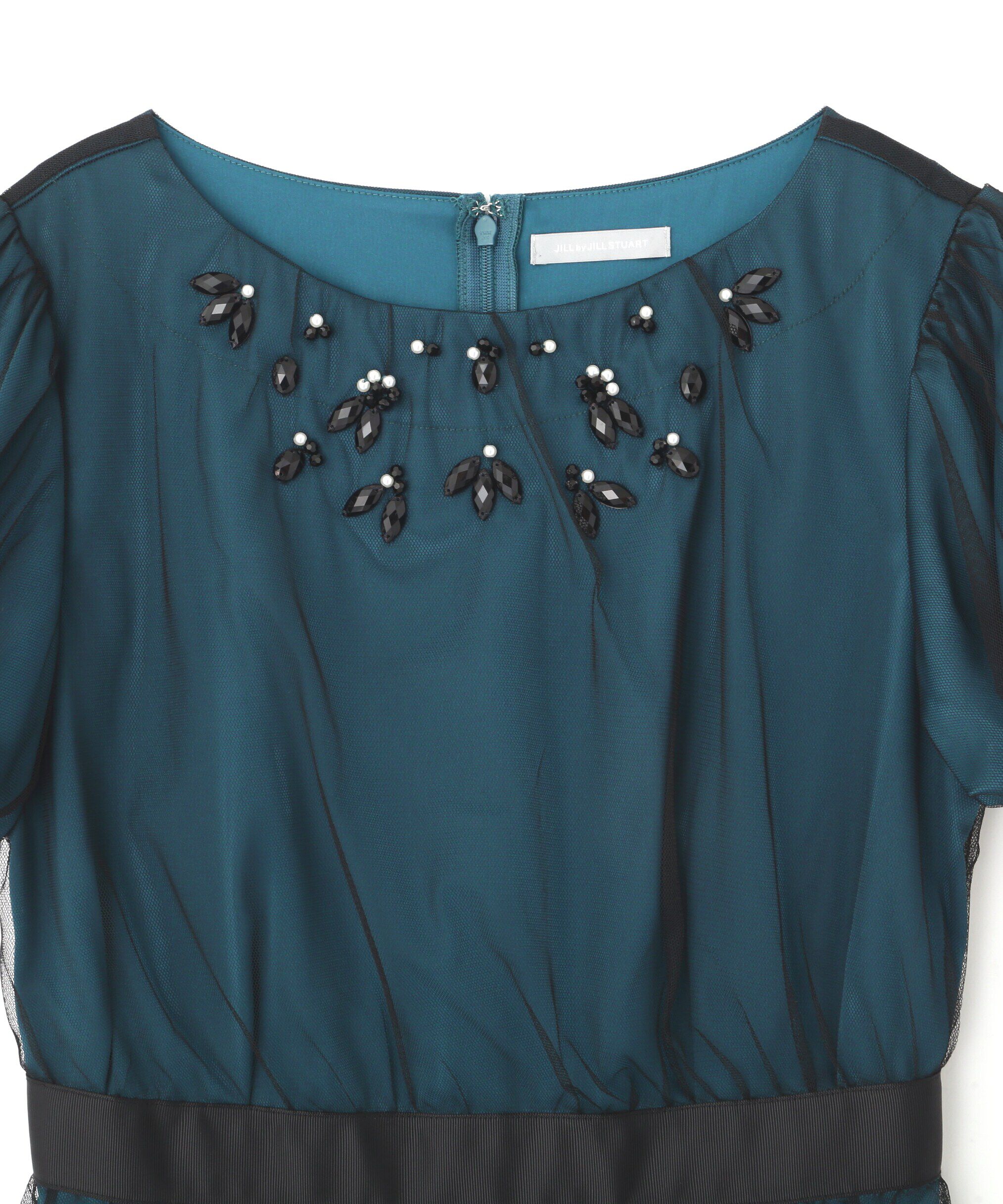  「サテンチュールドレス」|ワンピース|