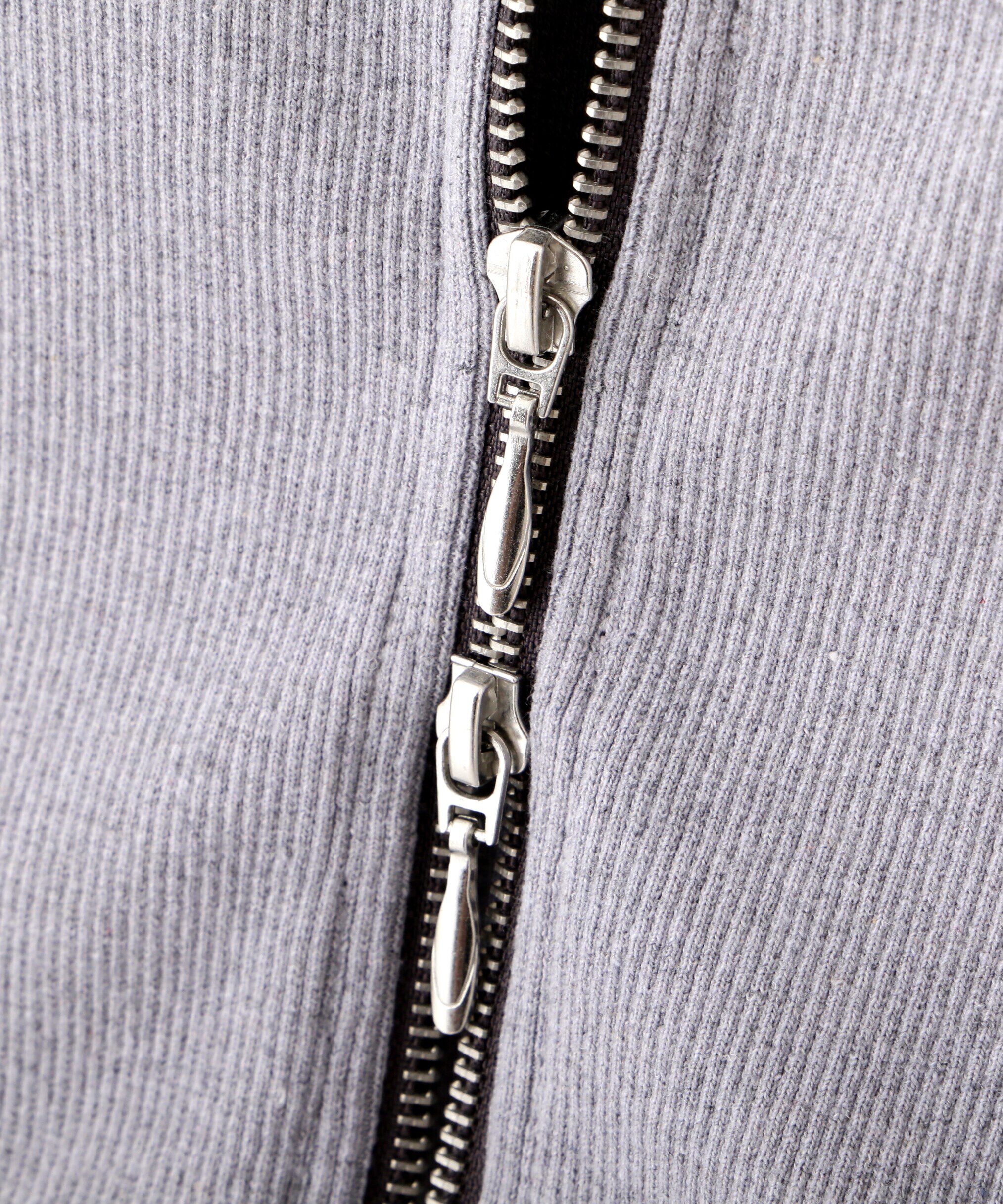  「ダブルジップカットトップス」|Tシャツ・カットソー|