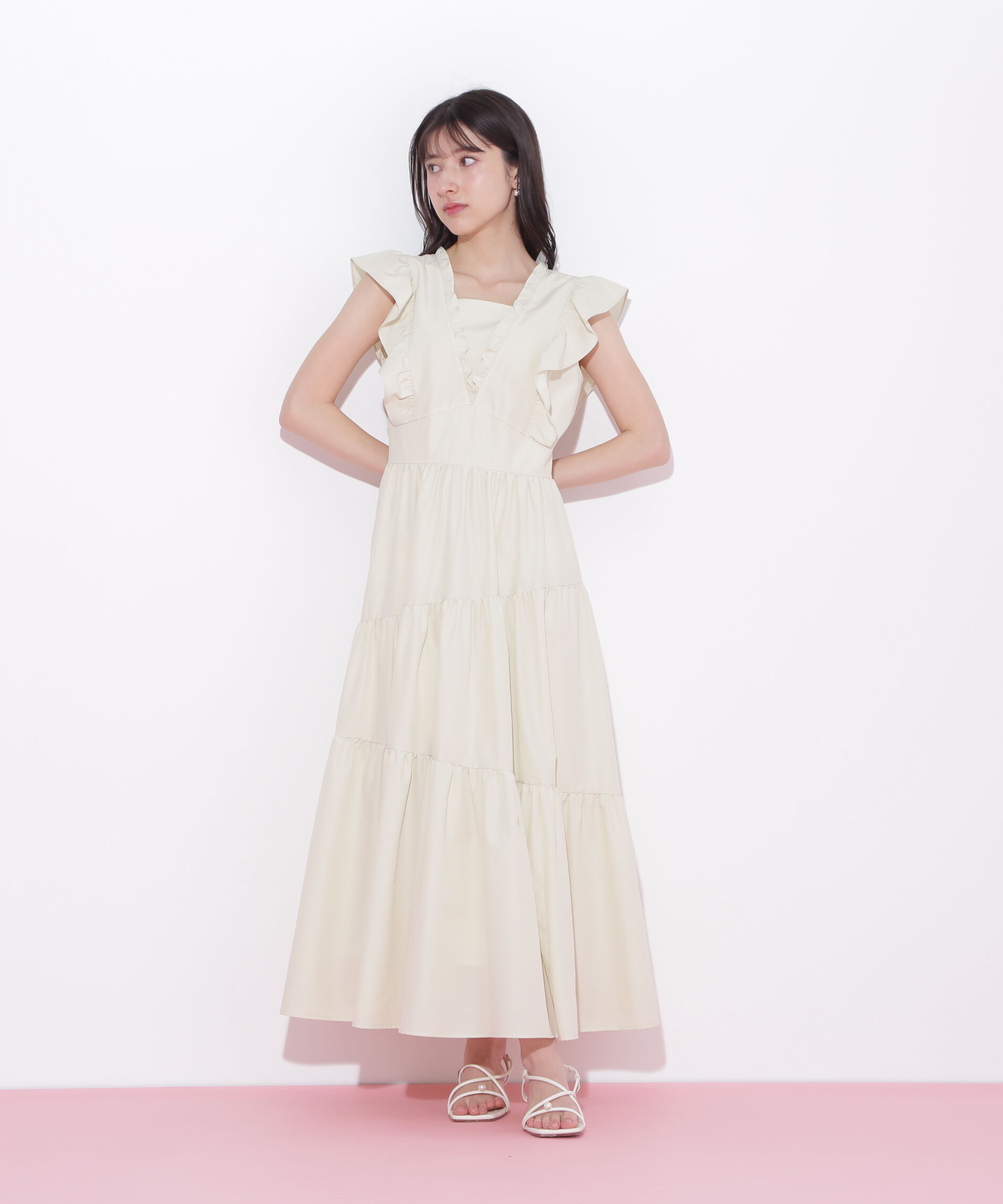  「ティアードワンピース」|ワンピース|