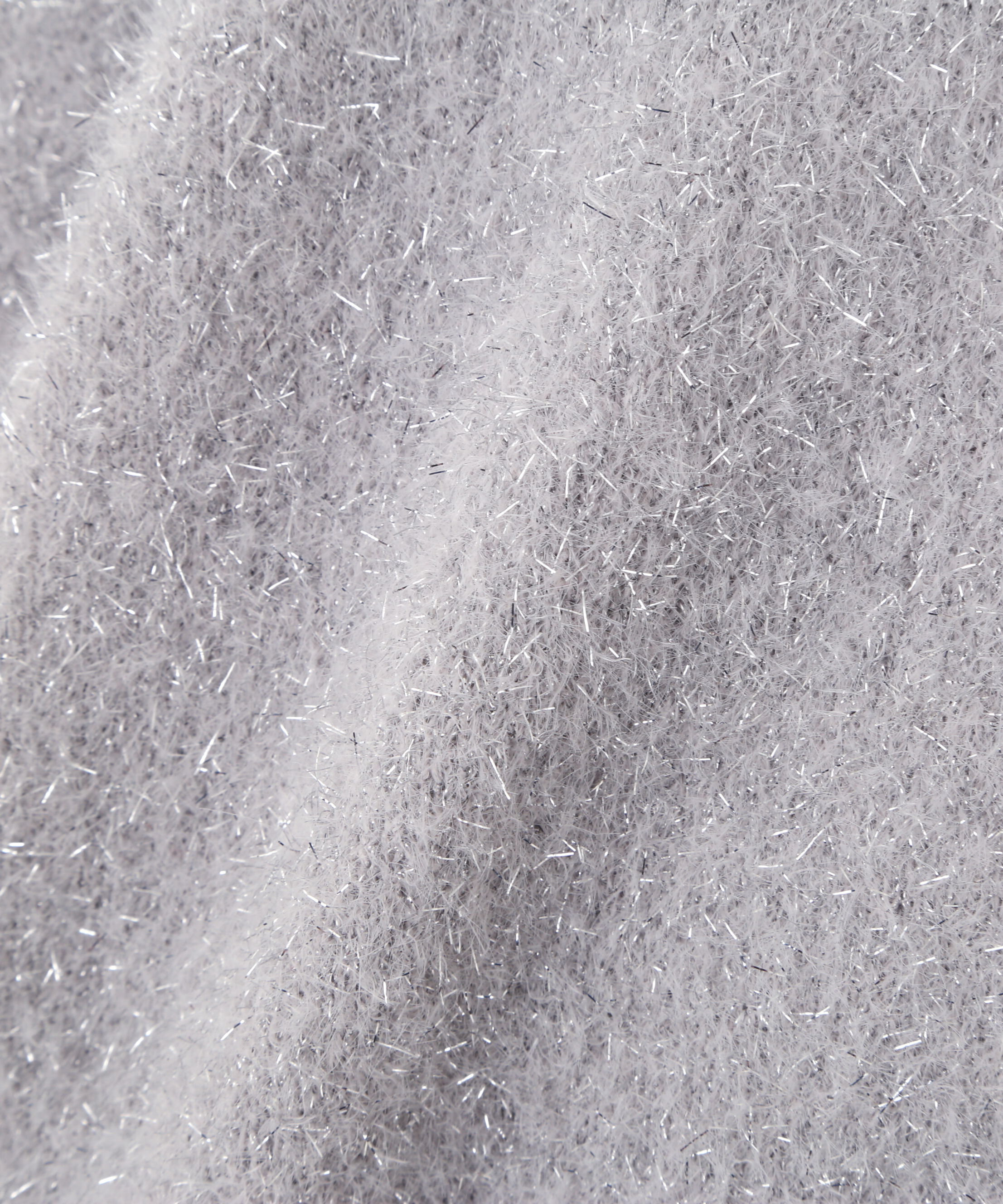  「ハートボタンラメフェザーカーディガン」|ニット・セーター|