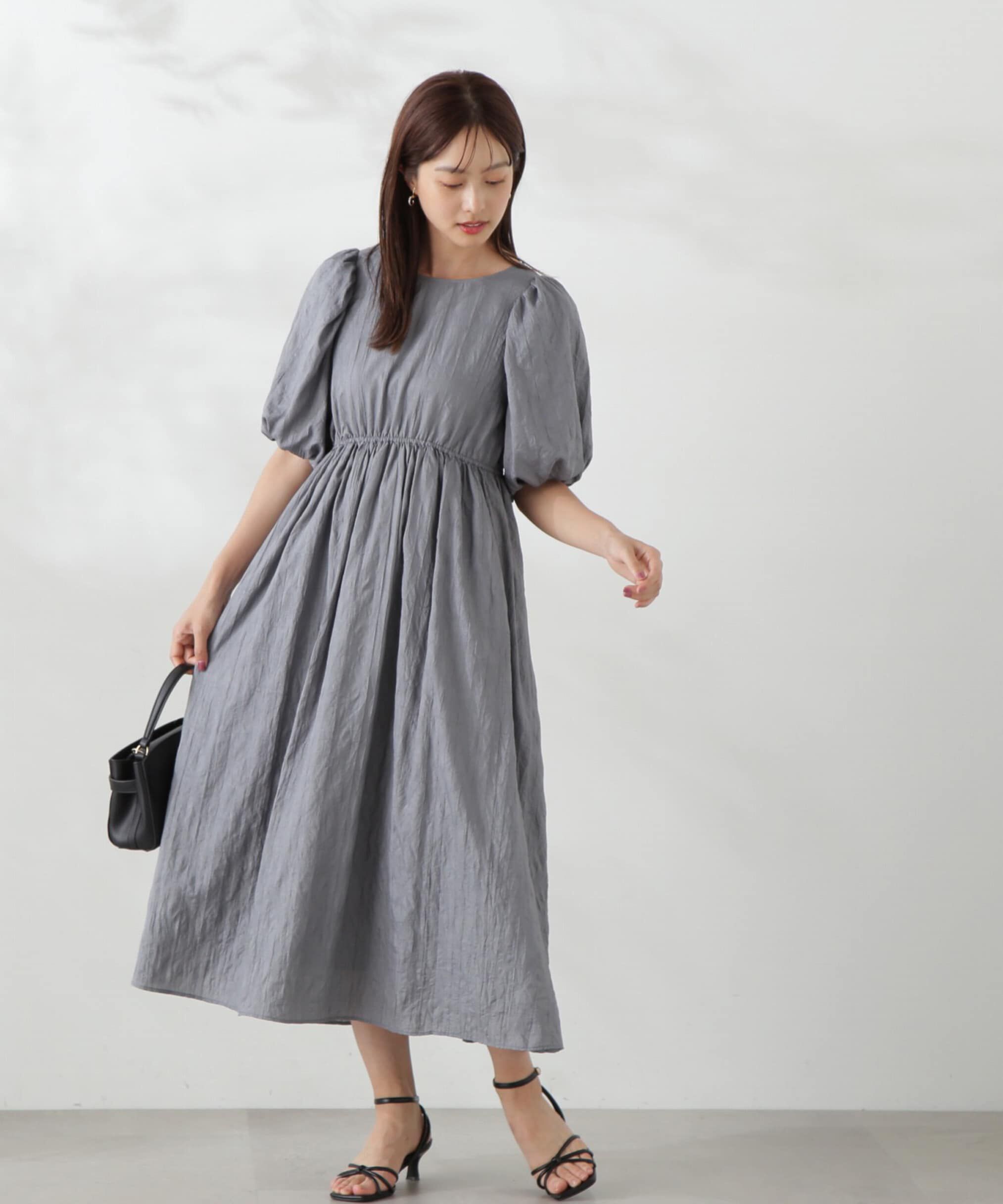 PROPORTION BODY DRESSING「ワッシャーサテンワンピース」|ワンピース|