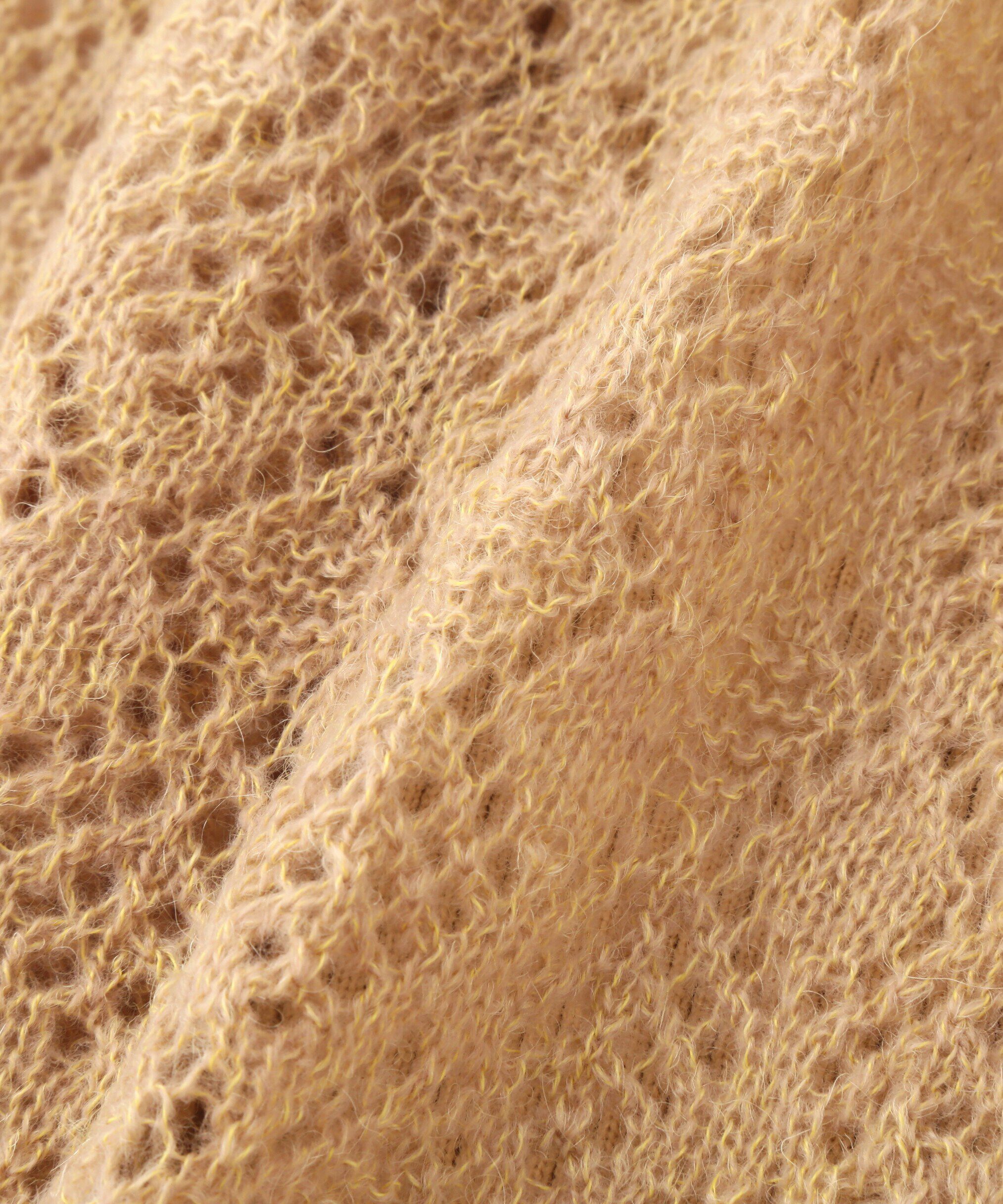 PROPORTION BODY DRESSING「へアリー透かし編みニットセット　24AW」|ニット・セーター|