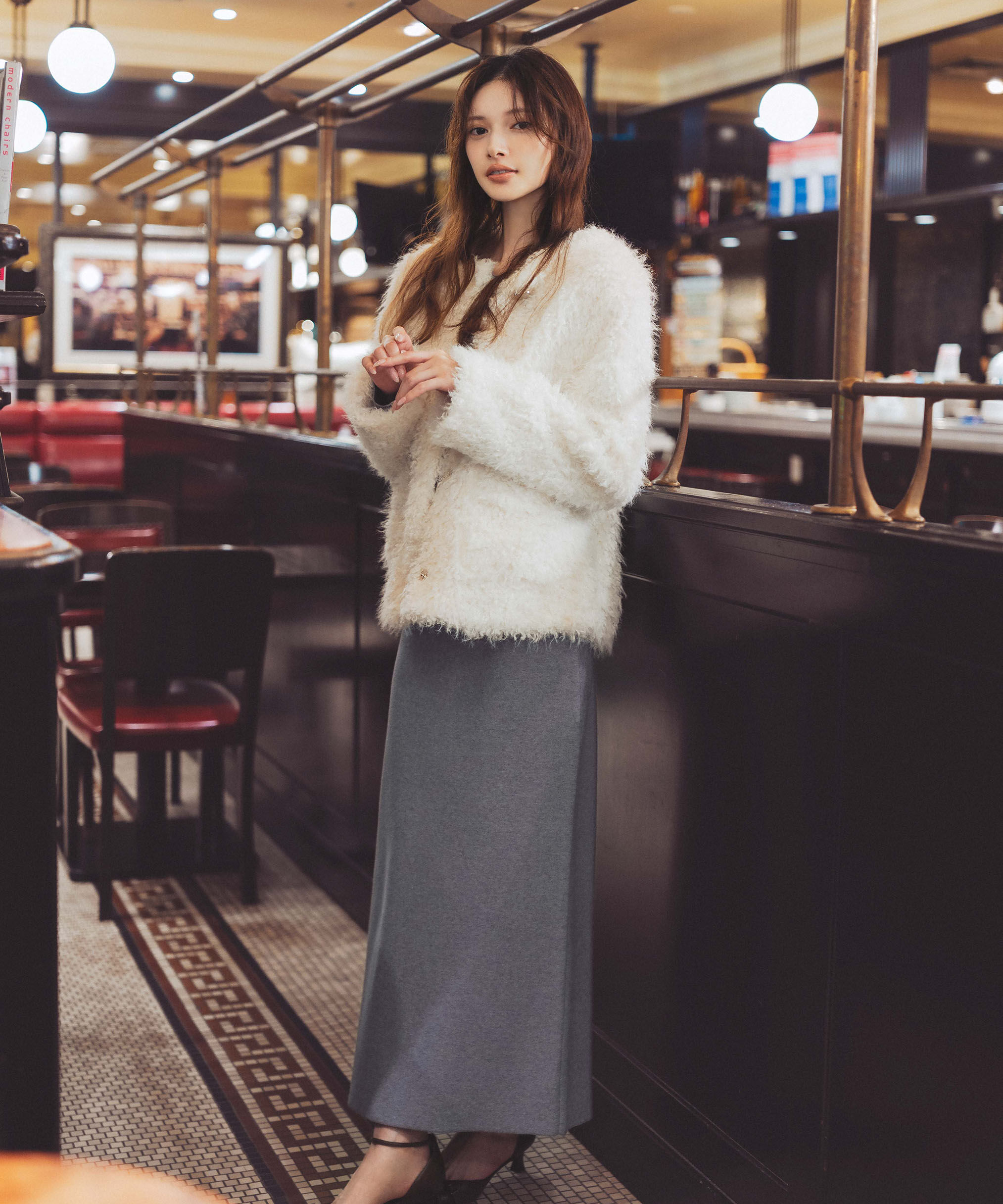 PROPORTION BODY DRESSING「ラムファー風ブルゾン 25AW」|ブルゾン・スタジャン|