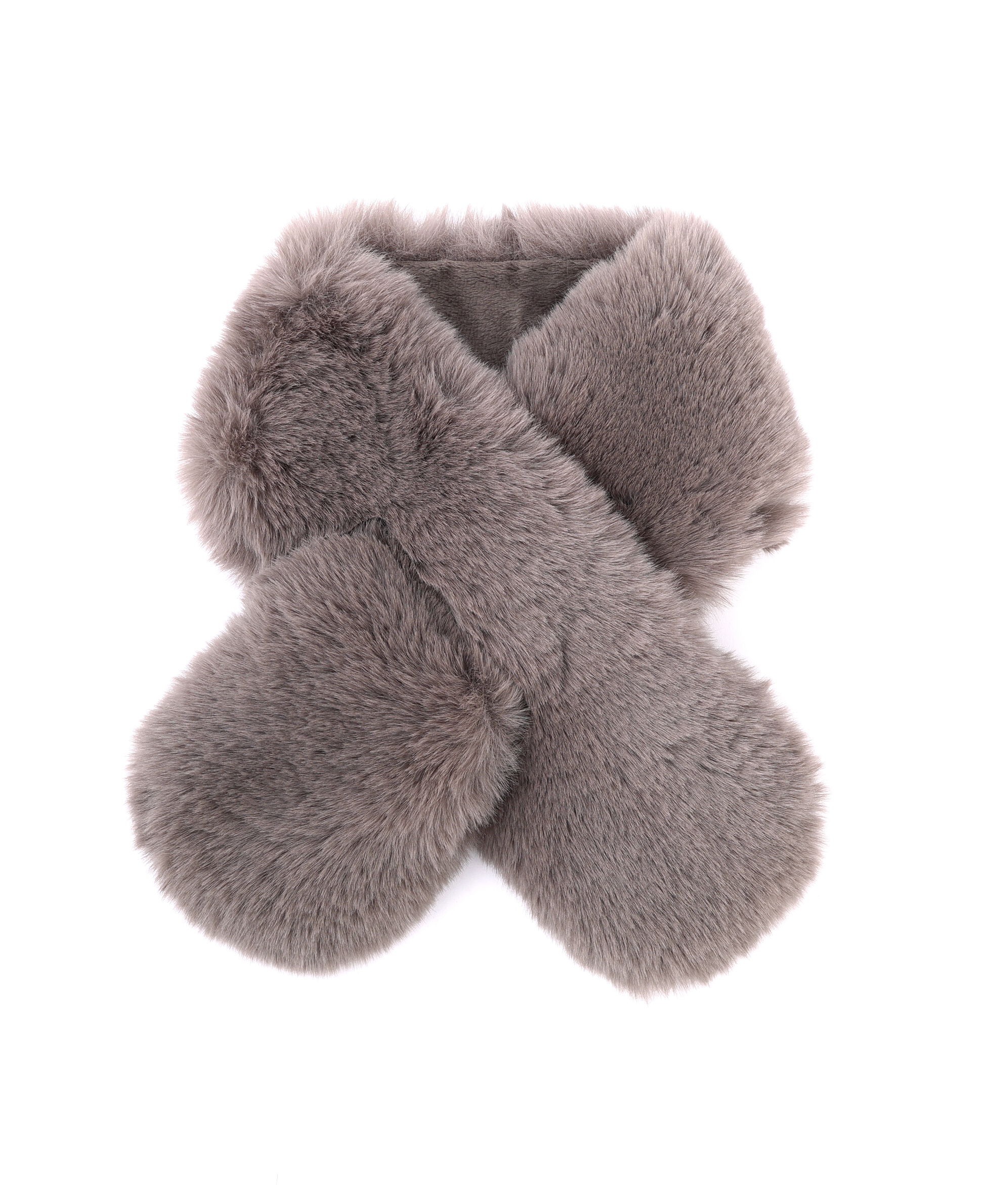 PROPORTION BODY DRESSING「フェイクファーティペット」|その他|チャコール2