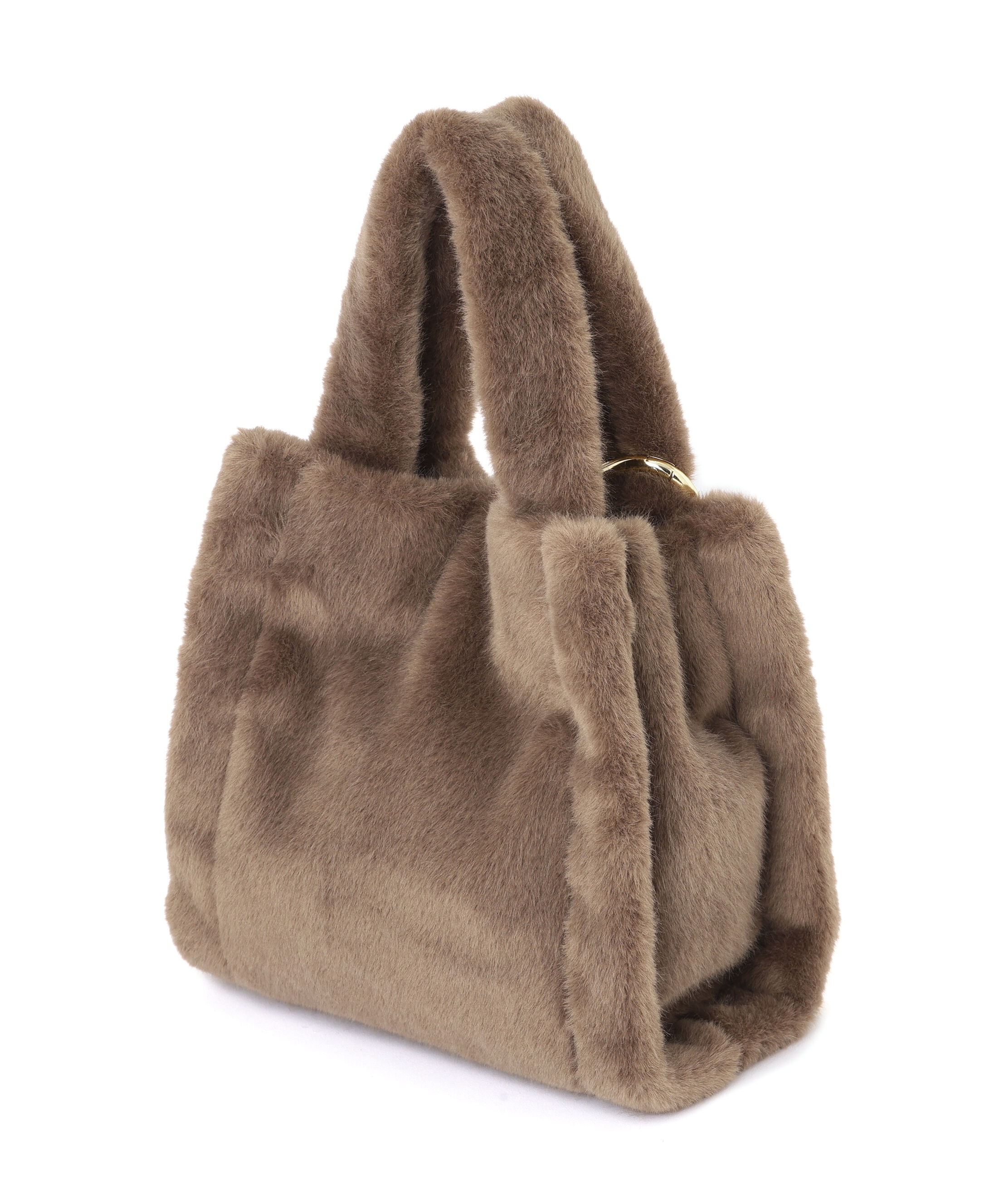 PROPORTION BODY DRESSING「フェイクファーハートカラビナ付きトートバッグ 25AW」|その他|