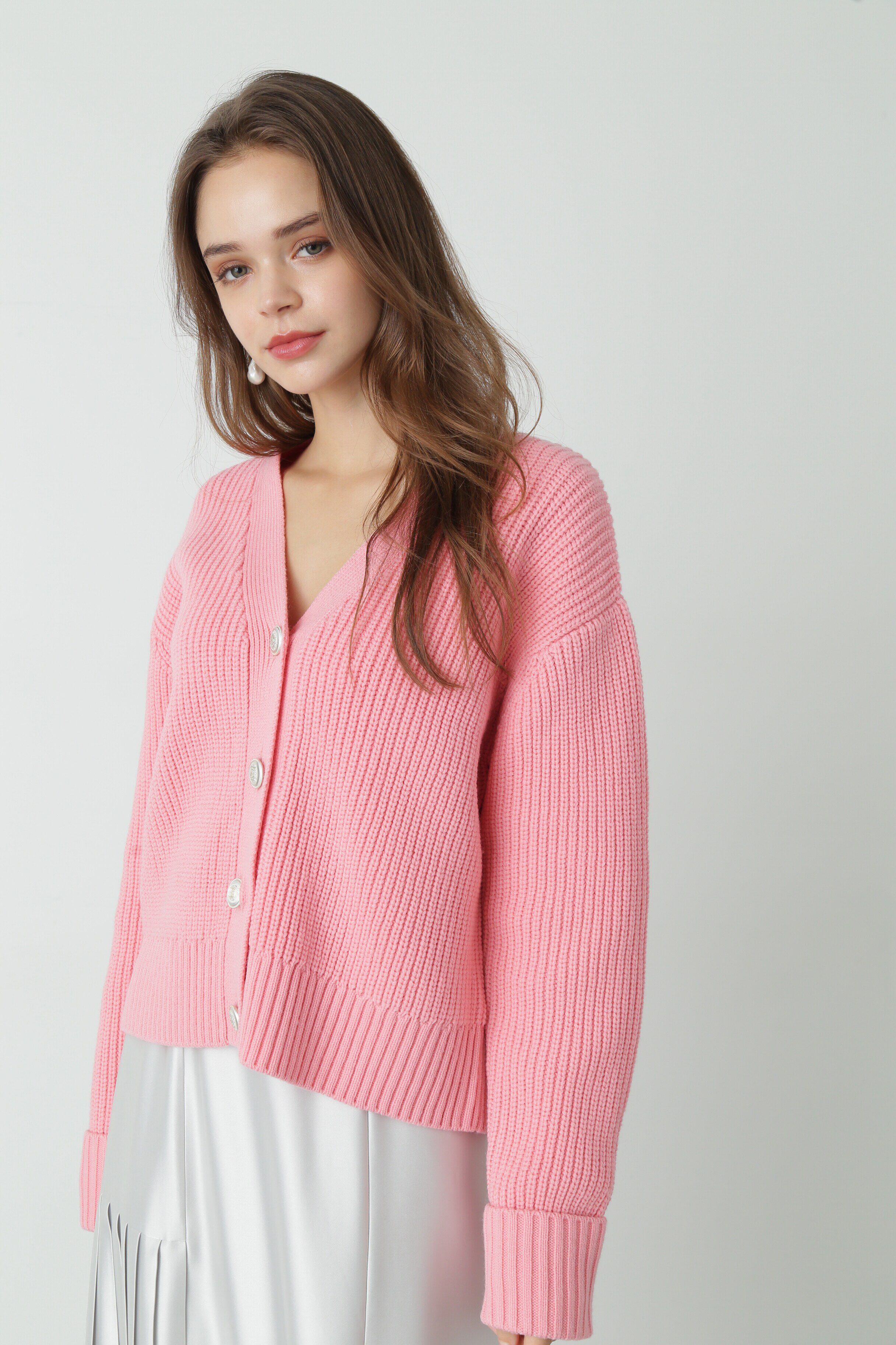  「◆ローゲージVネックカーディガン」|その他|