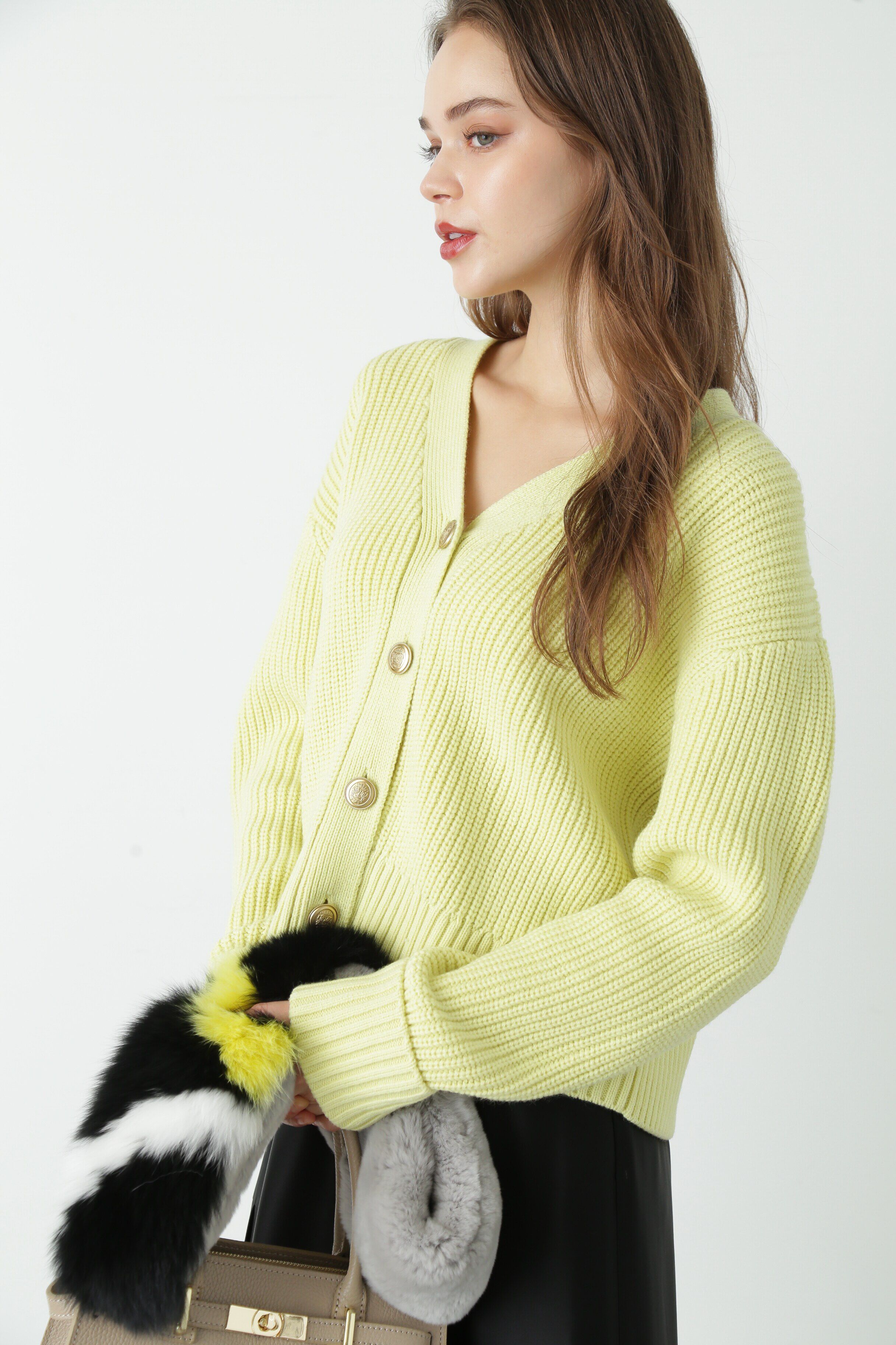  「◆ローゲージVネックカーディガン」|その他|