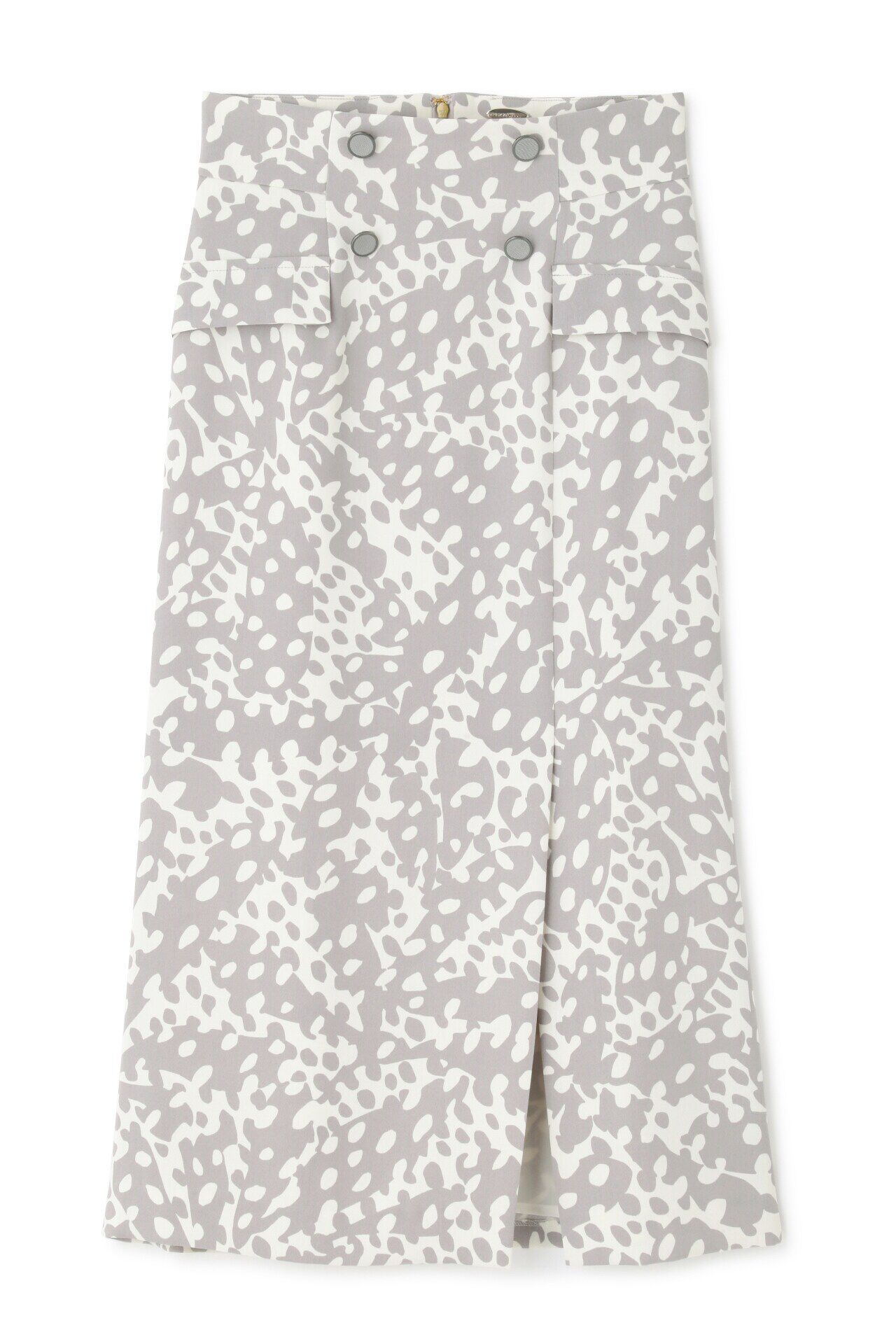  「[URBAN PRECIOUS] アブストラクトドットプリントスカート」|スカート|