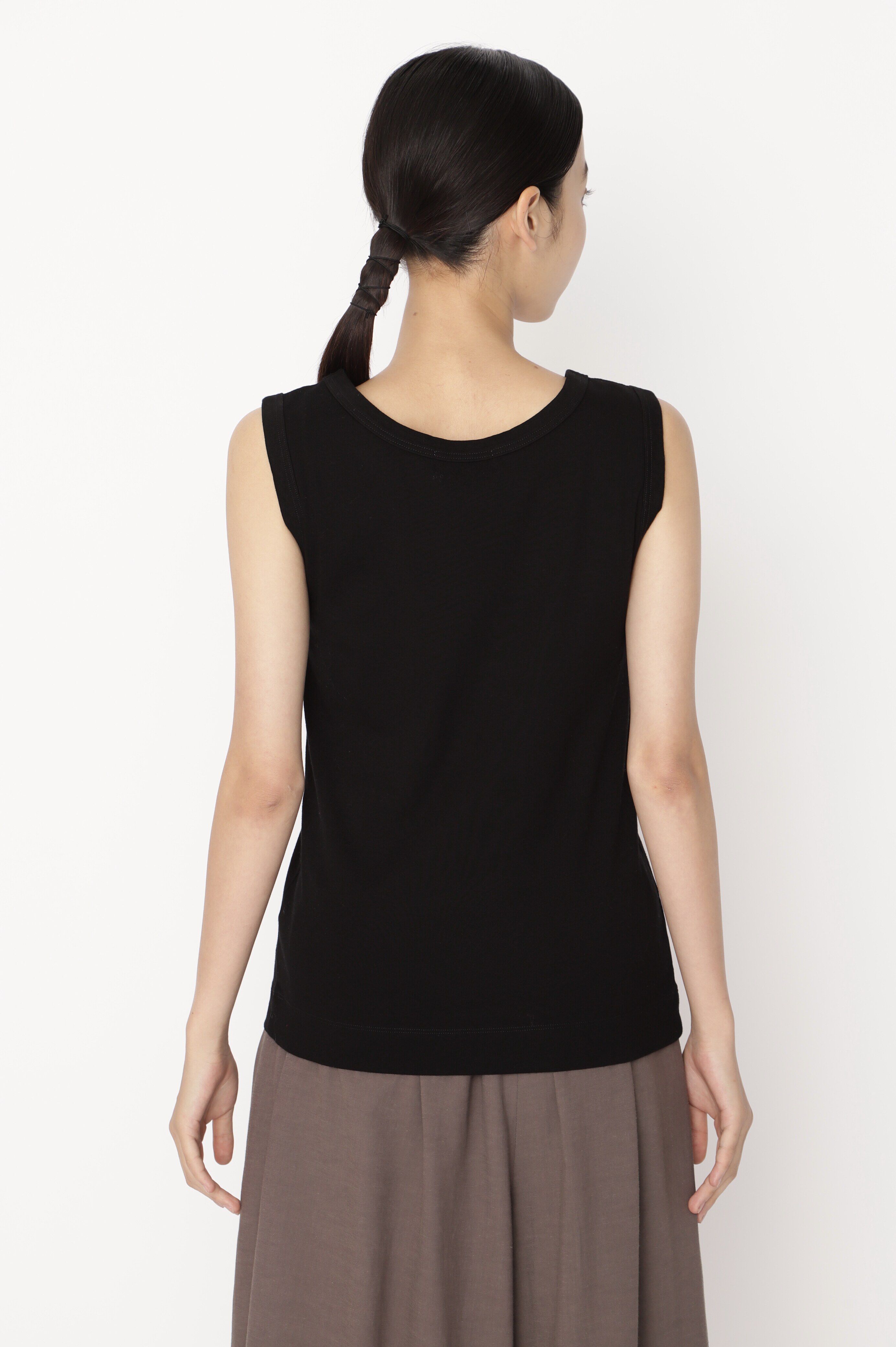  「◆オーガニックコットンベアテレコタンクトップ」|Tシャツ・カットソー|