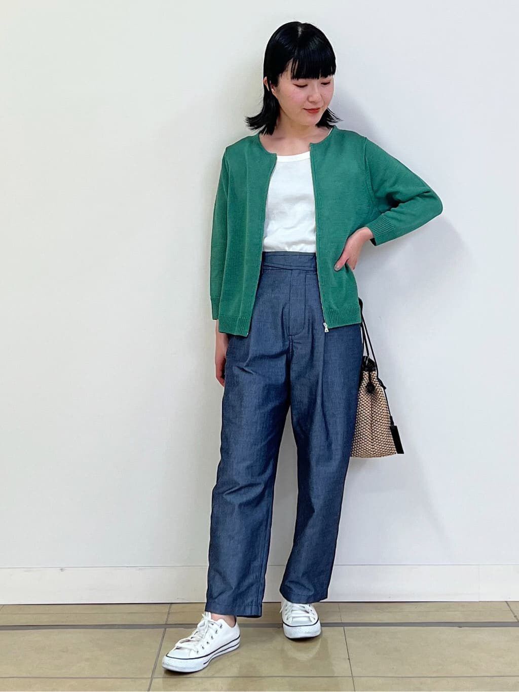  「◆オーガニックコットンベアテレコタンクトップ」|Tシャツ・カットソー|