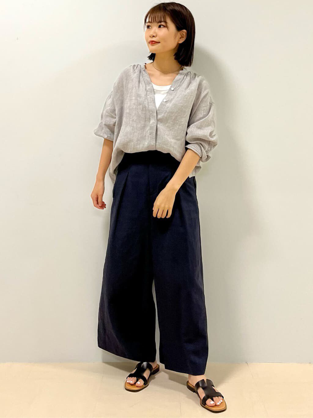  「◆オーガニックコットンベアテレコタンクトップ」|Tシャツ・カットソー|