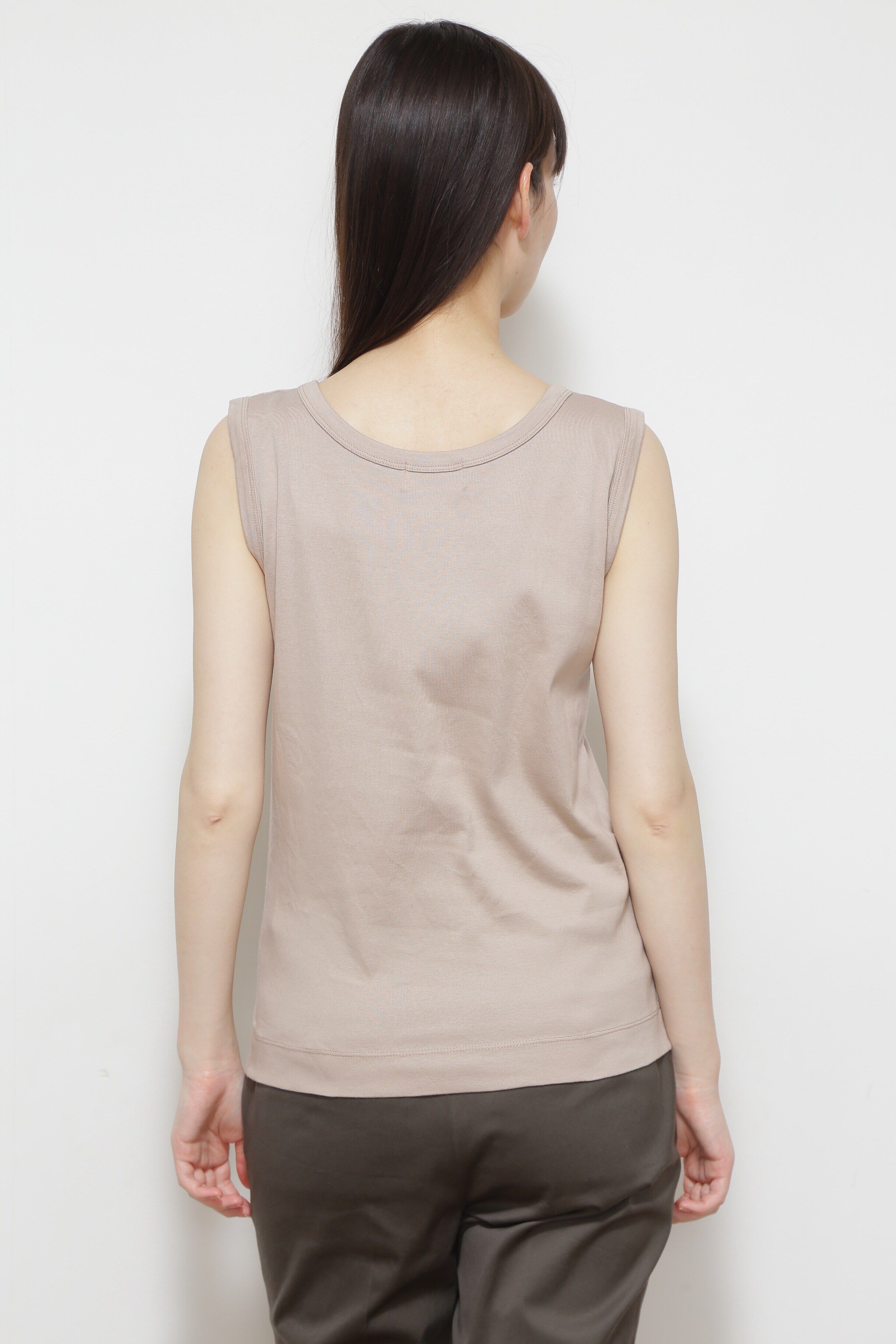 「◆オーガニックコットンベアテレコタンクトップ」|Tシャツ・カットソー|
