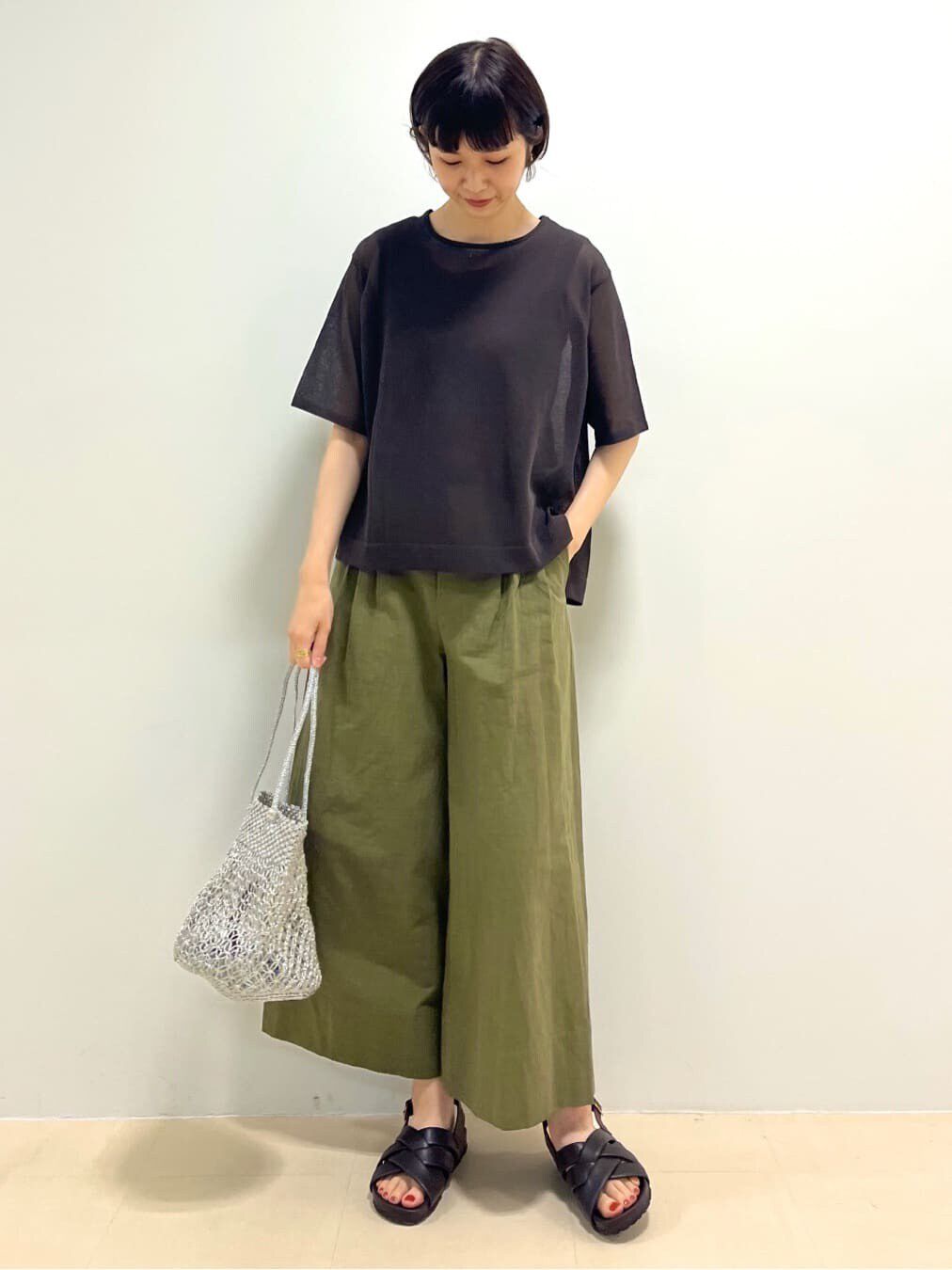  「◆オーガニックコットンベアテレコタンクトップ」|Tシャツ・カットソー|