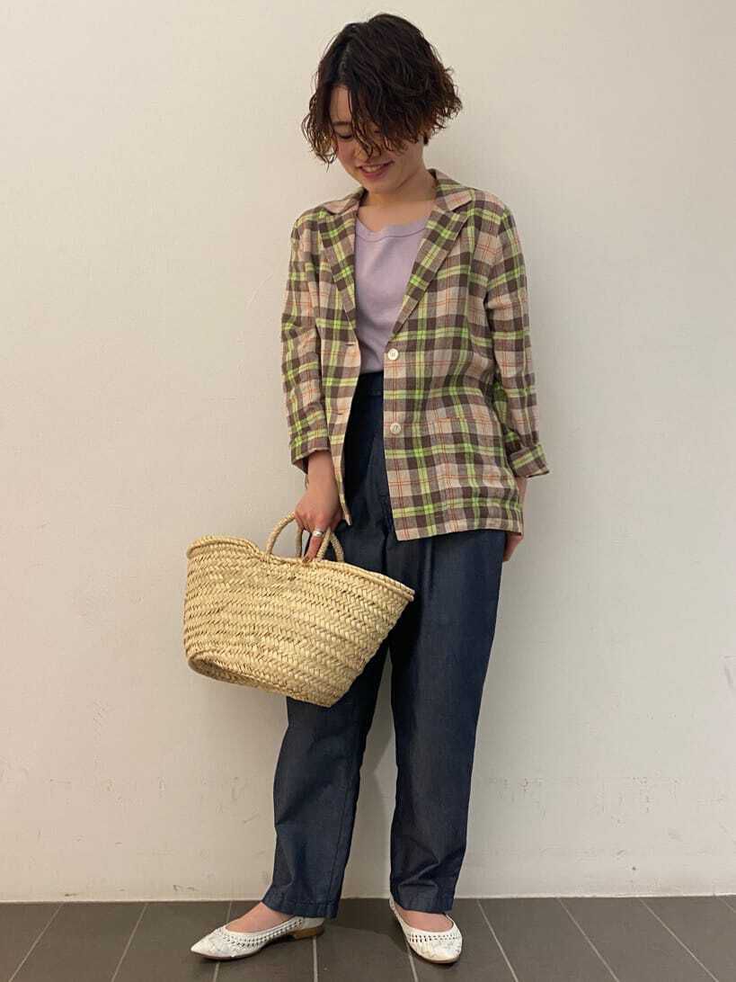  「◆オーガニックコットンベアテレコタンクトップ」|Tシャツ・カットソー|