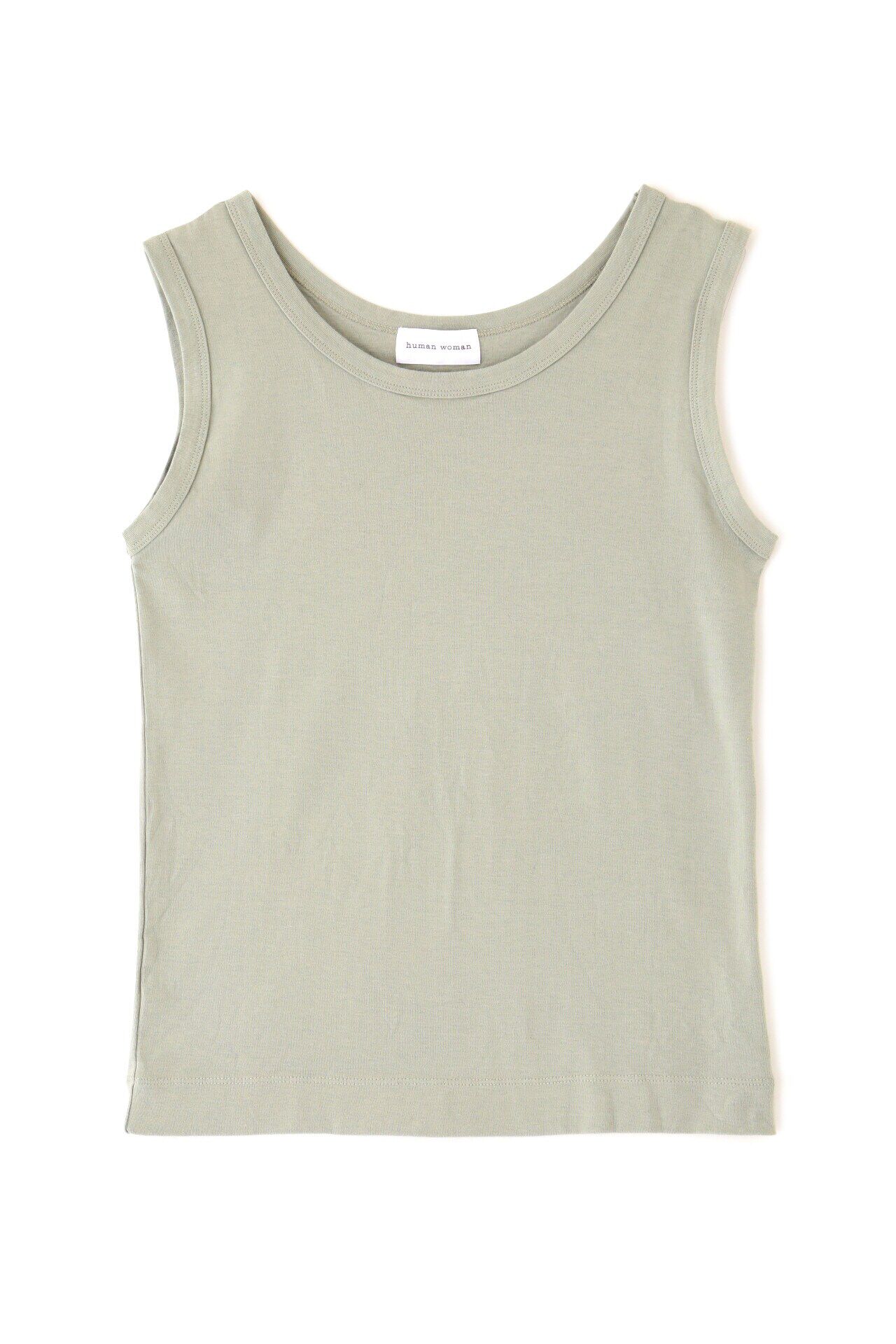  「◆オーガニックコットンベアテレコタンクトップ」|Tシャツ・カットソー|