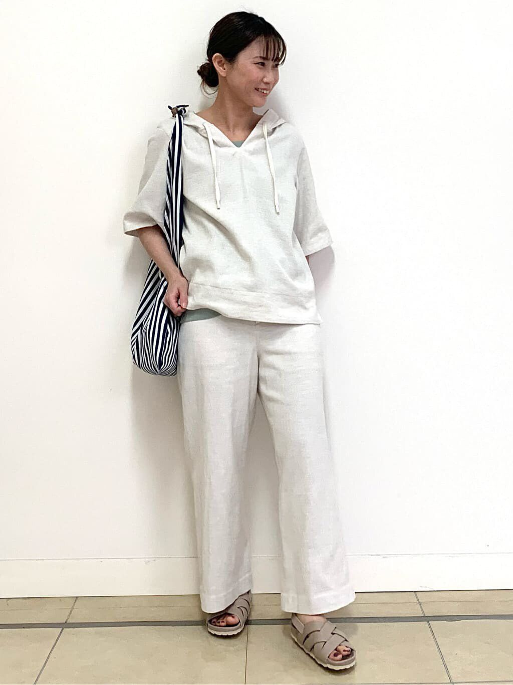  「◆オーガニックコットンベアテレコタンクトップ」|Tシャツ・カットソー|