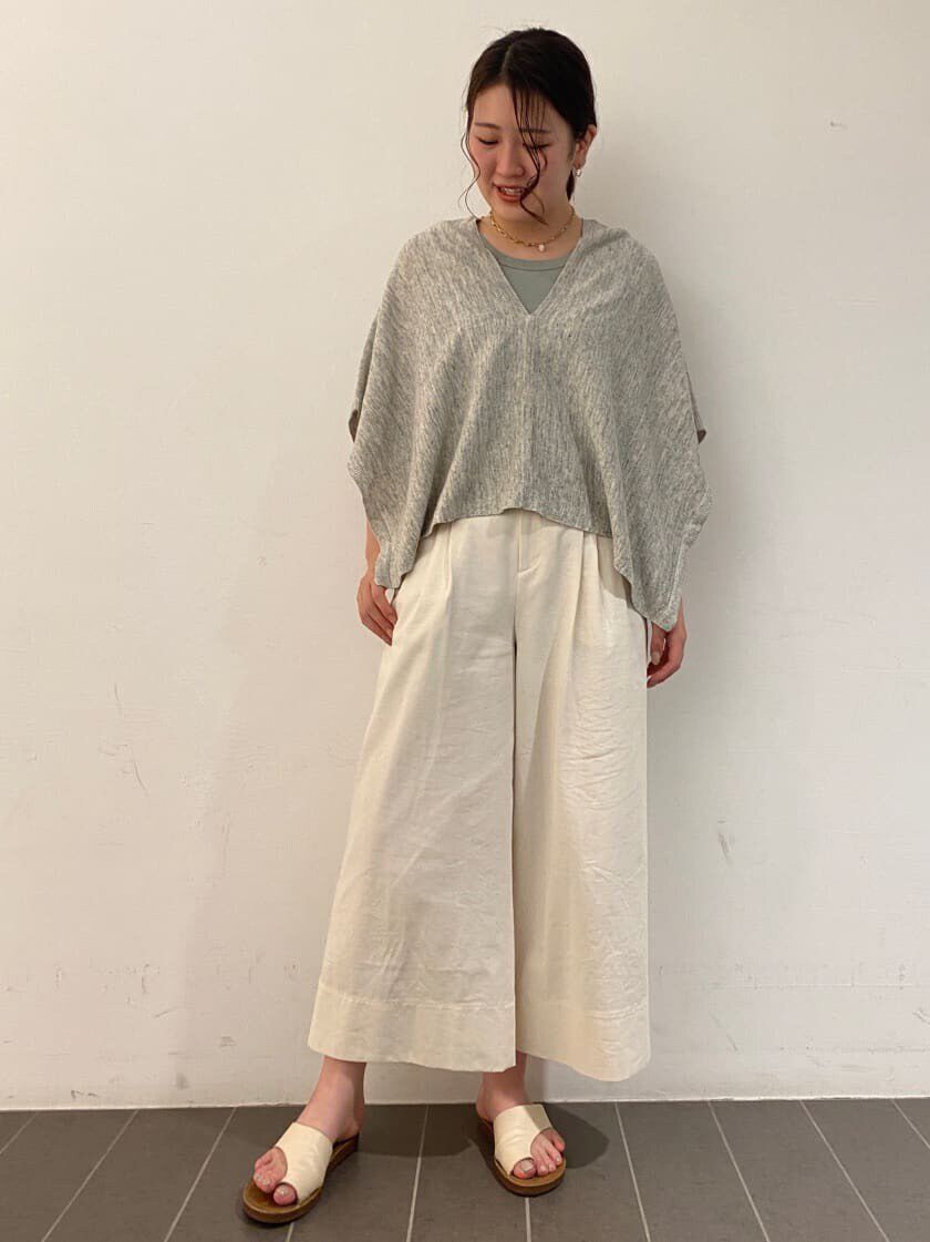  「◆オーガニックコットンベアテレコタンクトップ」|Tシャツ・カットソー|