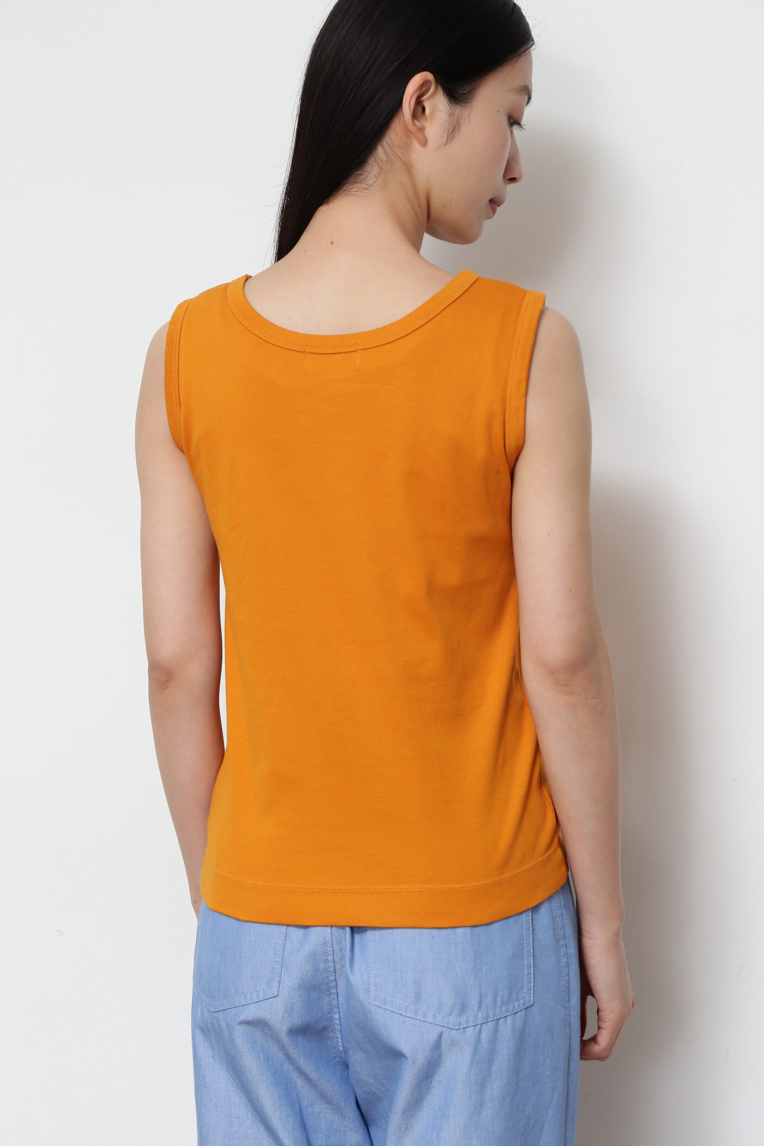  「◆オーガニックコットンベアテレコタンクトップ」|Tシャツ・カットソー|