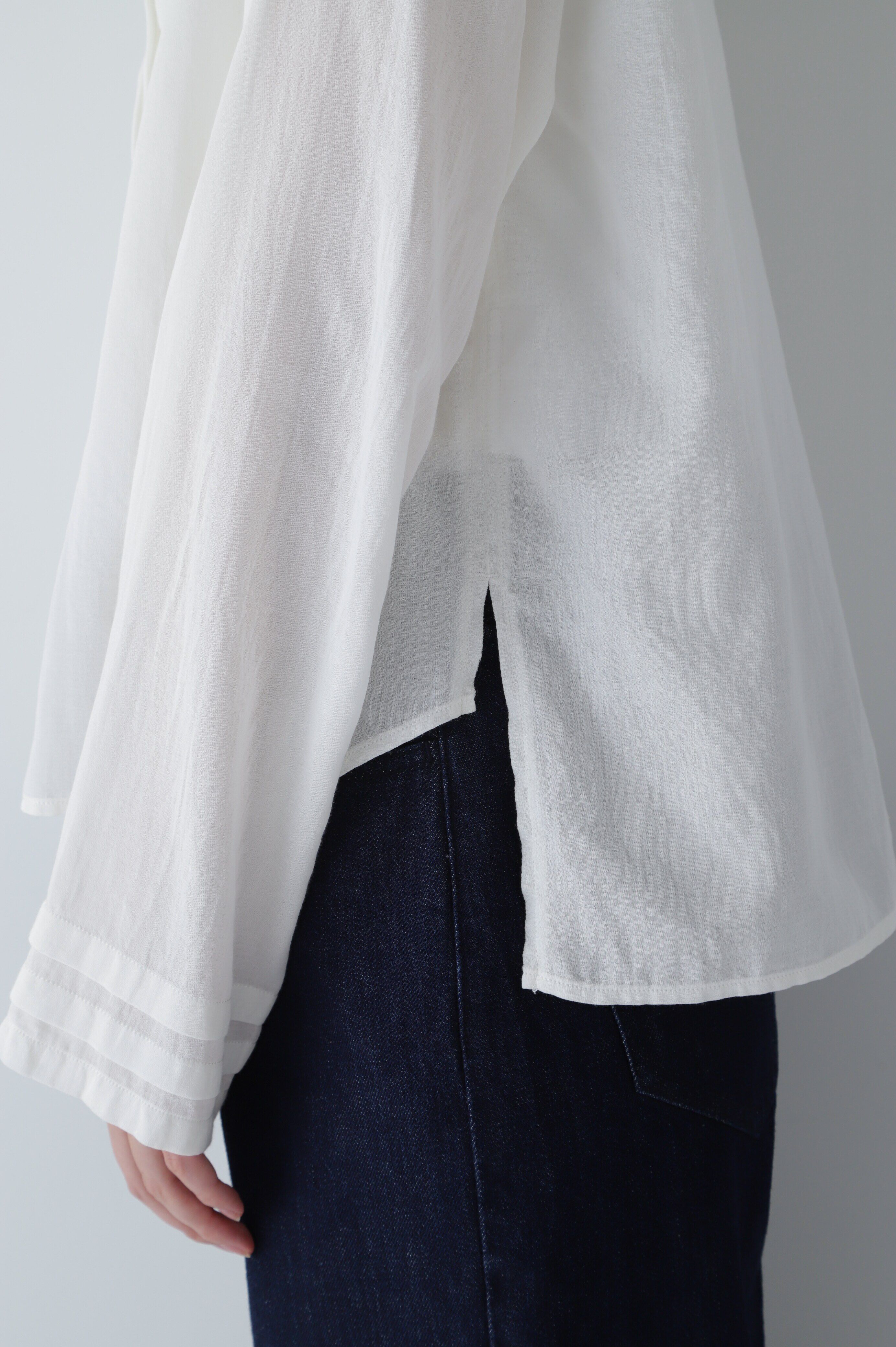  「◆サテンシフォンブラウス」|シャツ・ブラウス|