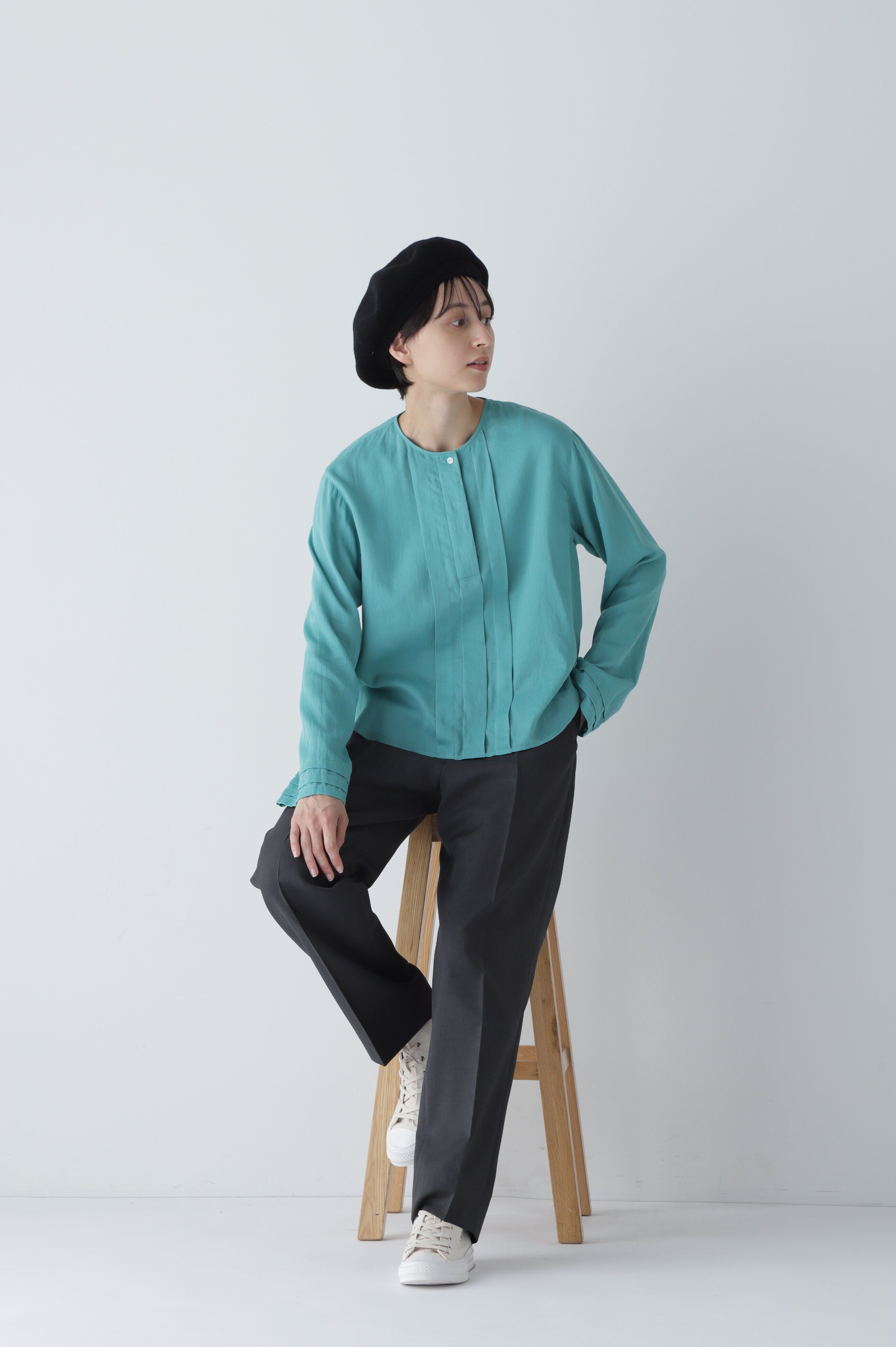  「◆サテンシフォンブラウス」|シャツ・ブラウス|