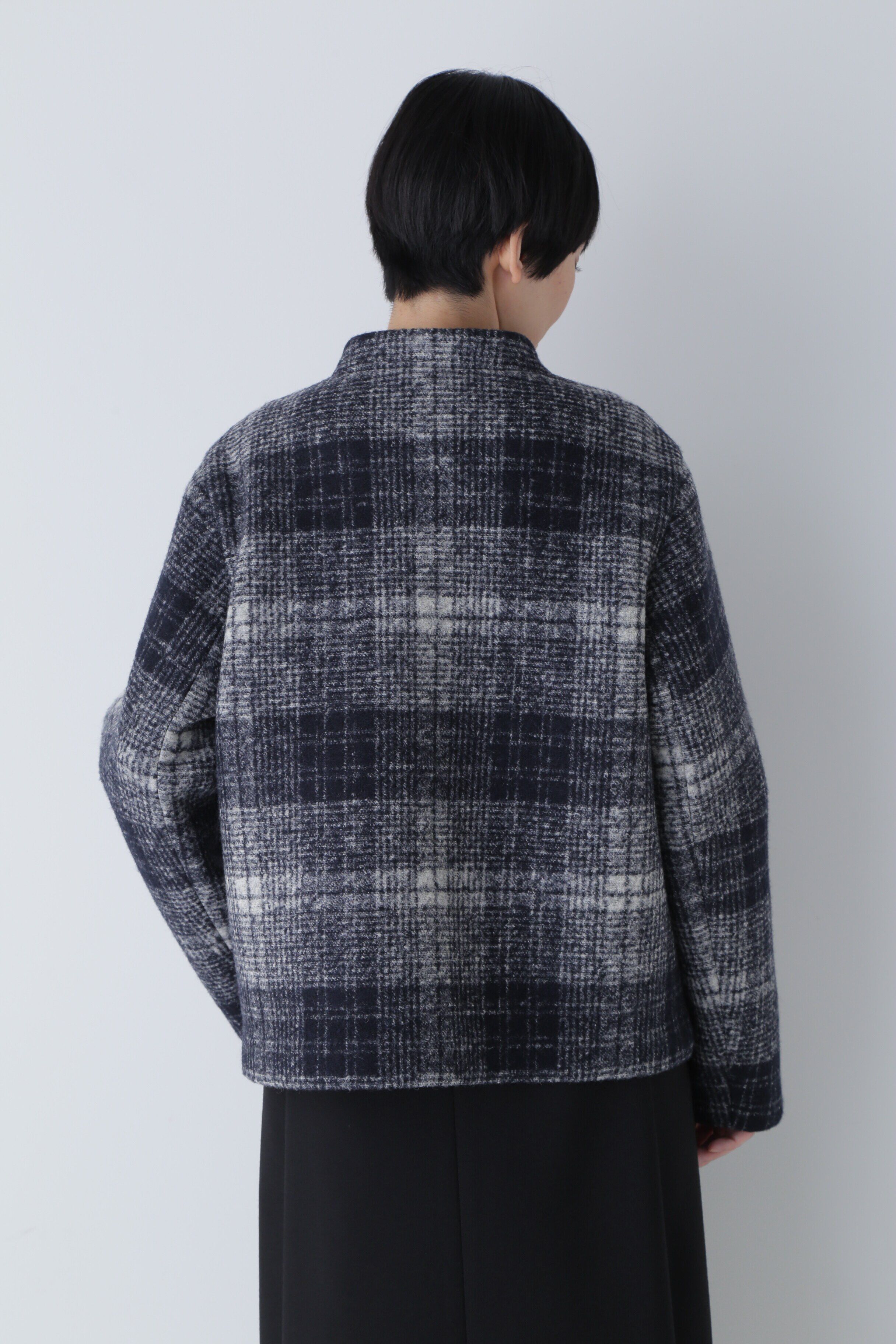  「◆スライバーボンディングショートブルゾン」|ブルゾン・スタジャン|