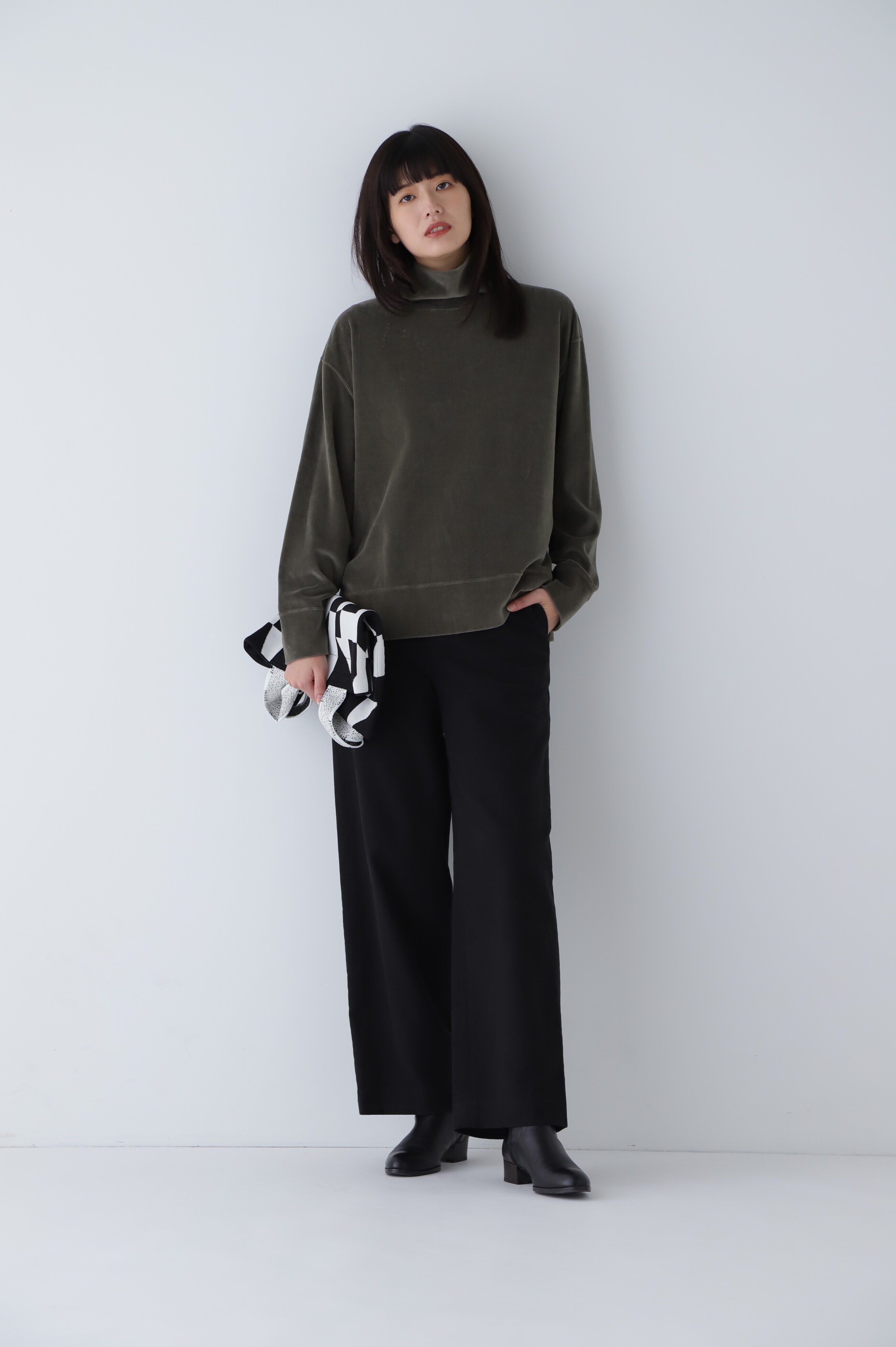  「◆ベロアタートルカットソー」|Tシャツ・カットソー|