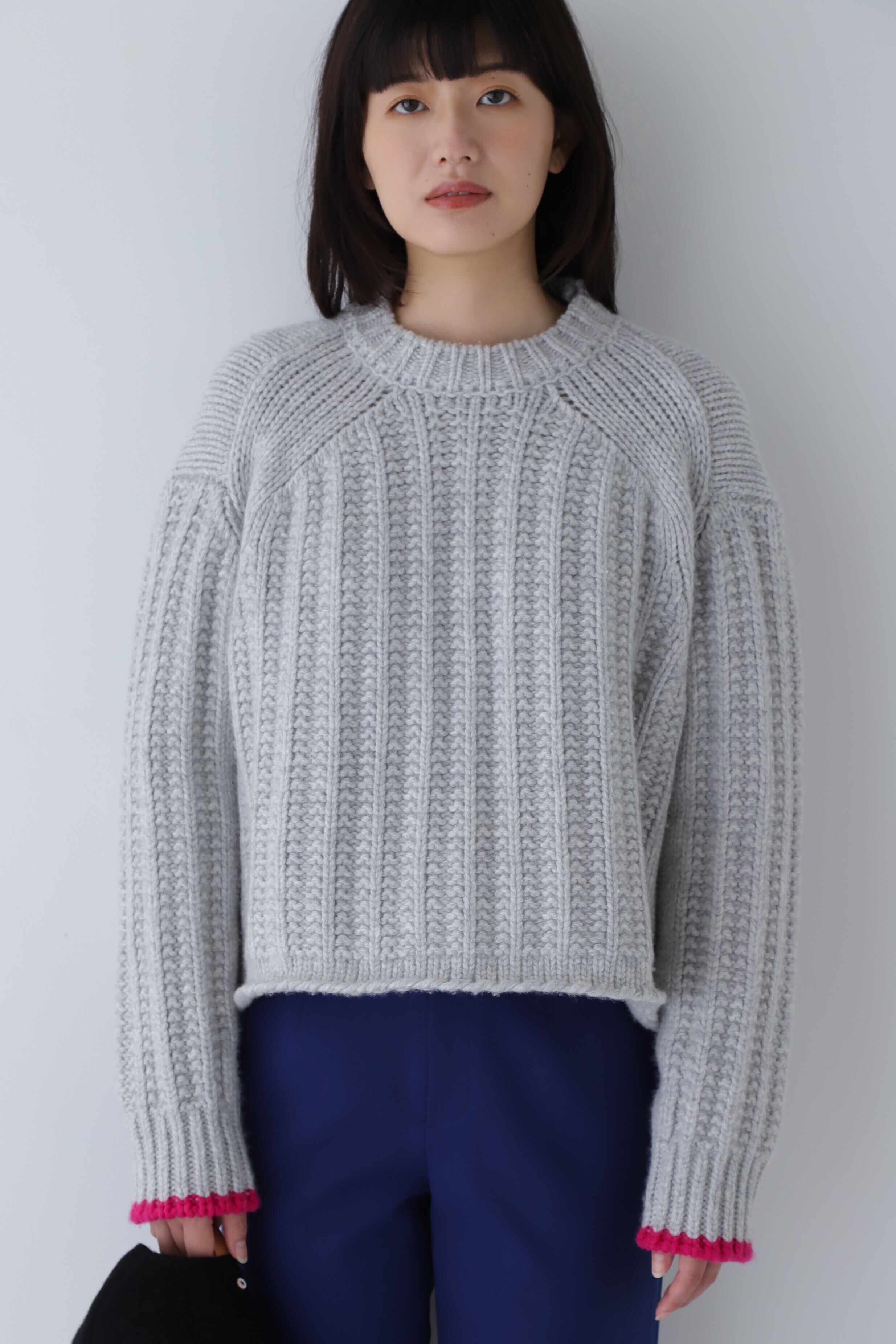  「◆ローゲージマリンニット」|ニット・セーター|TOPグレー