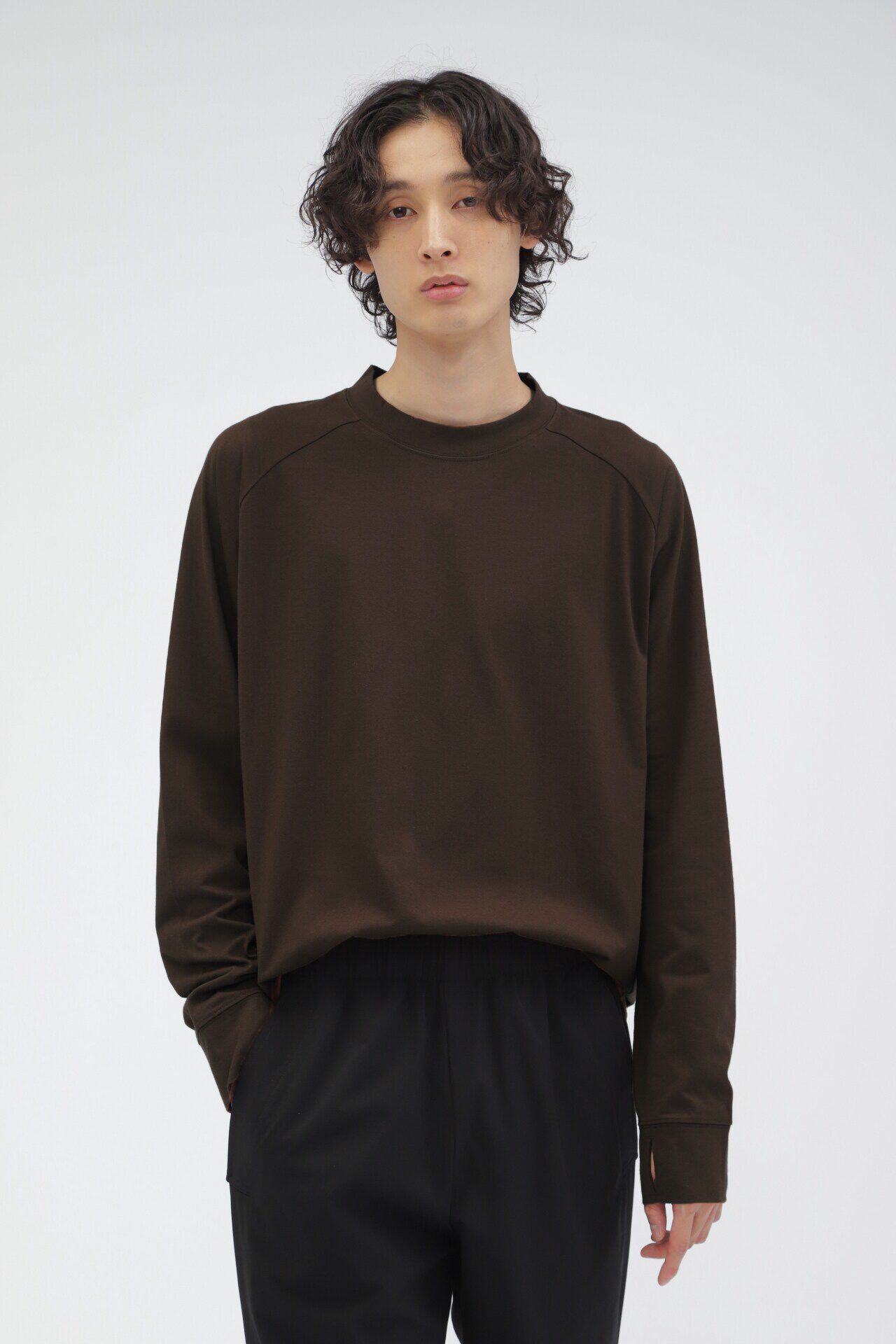 MARGARET HOWELL「COTTON POLYESTER JERSEY」|Tシャツ・カットソー|RUST3