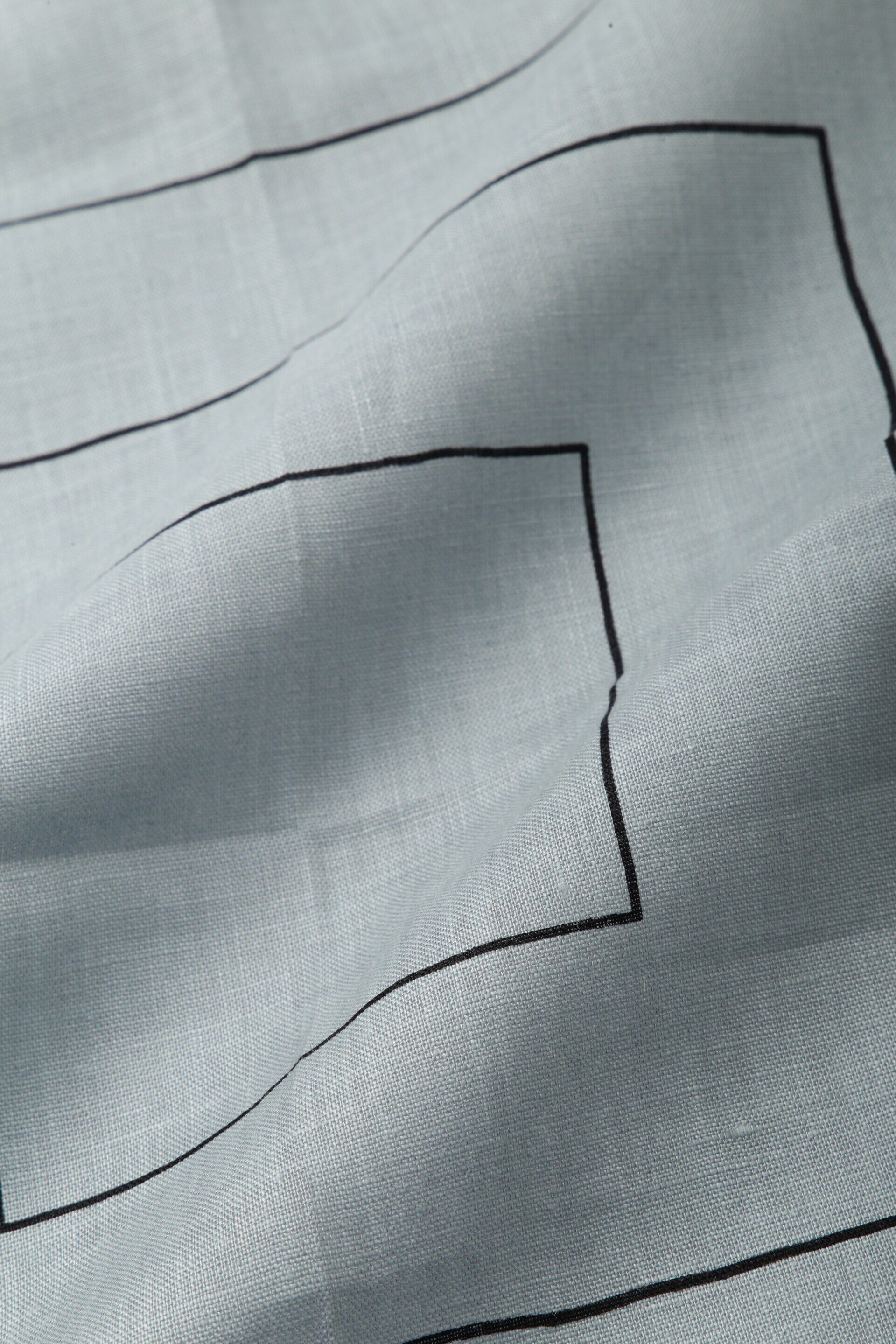 MARGARET HOWELL HOUSEHOLDGOODS「FRAME LINEN HANKY」|ハンカチ|