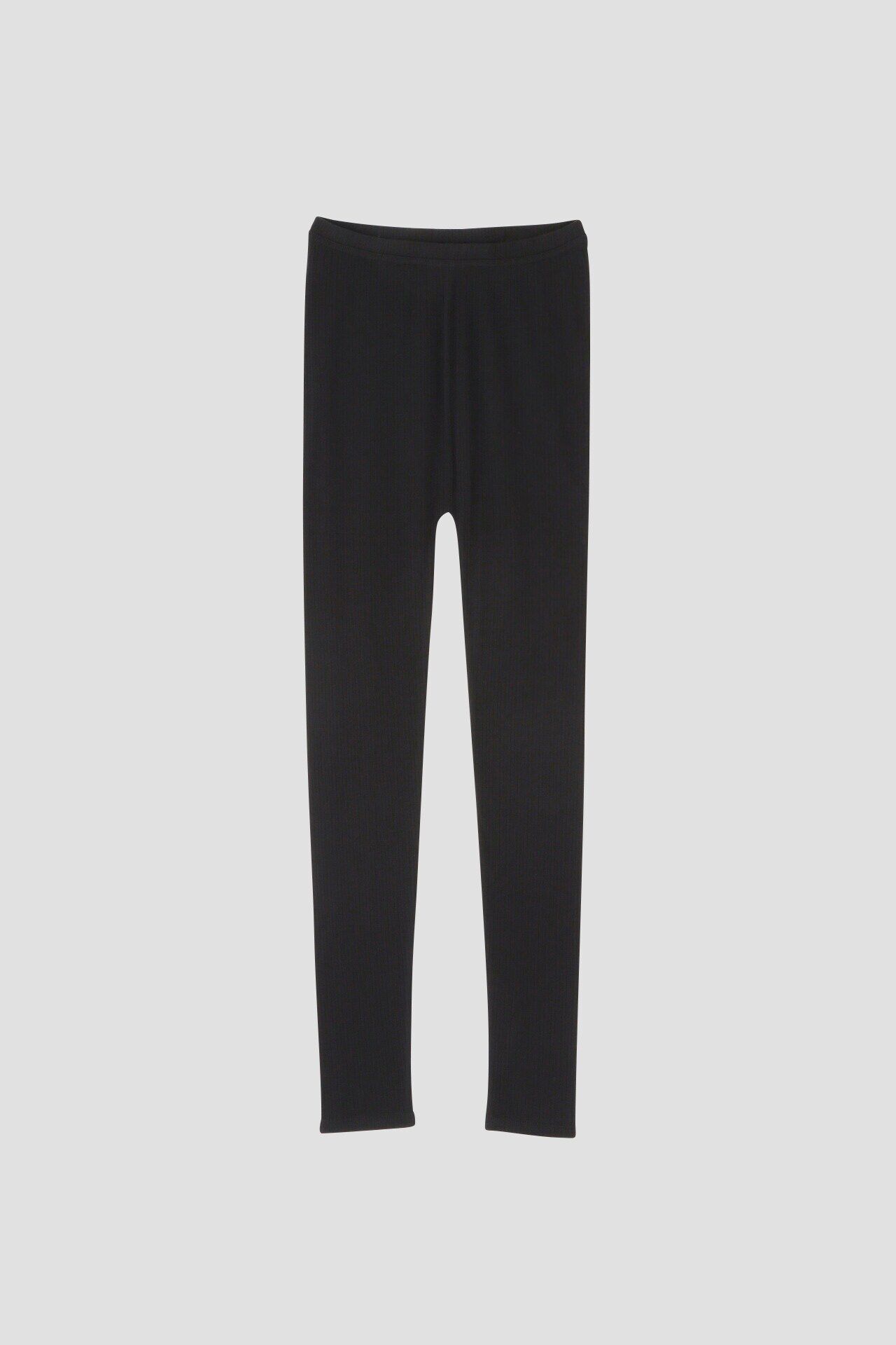 MARGARET HOWELL HOUSEHOLDGOODS「COTTON ROOM LEGGINGS」|ソックス|BLACK