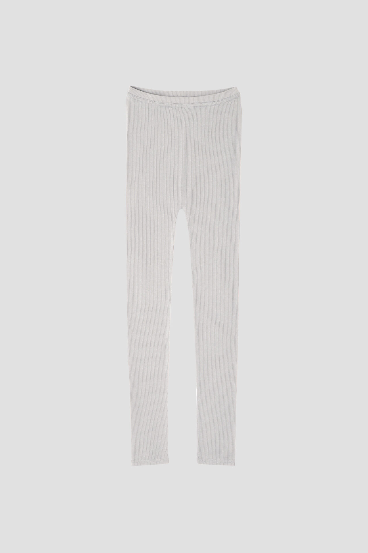 MARGARET HOWELL HOUSEHOLDGOODS「COTTON ROOM LEGGINGS」|ソックス|LIGHT GREY1
