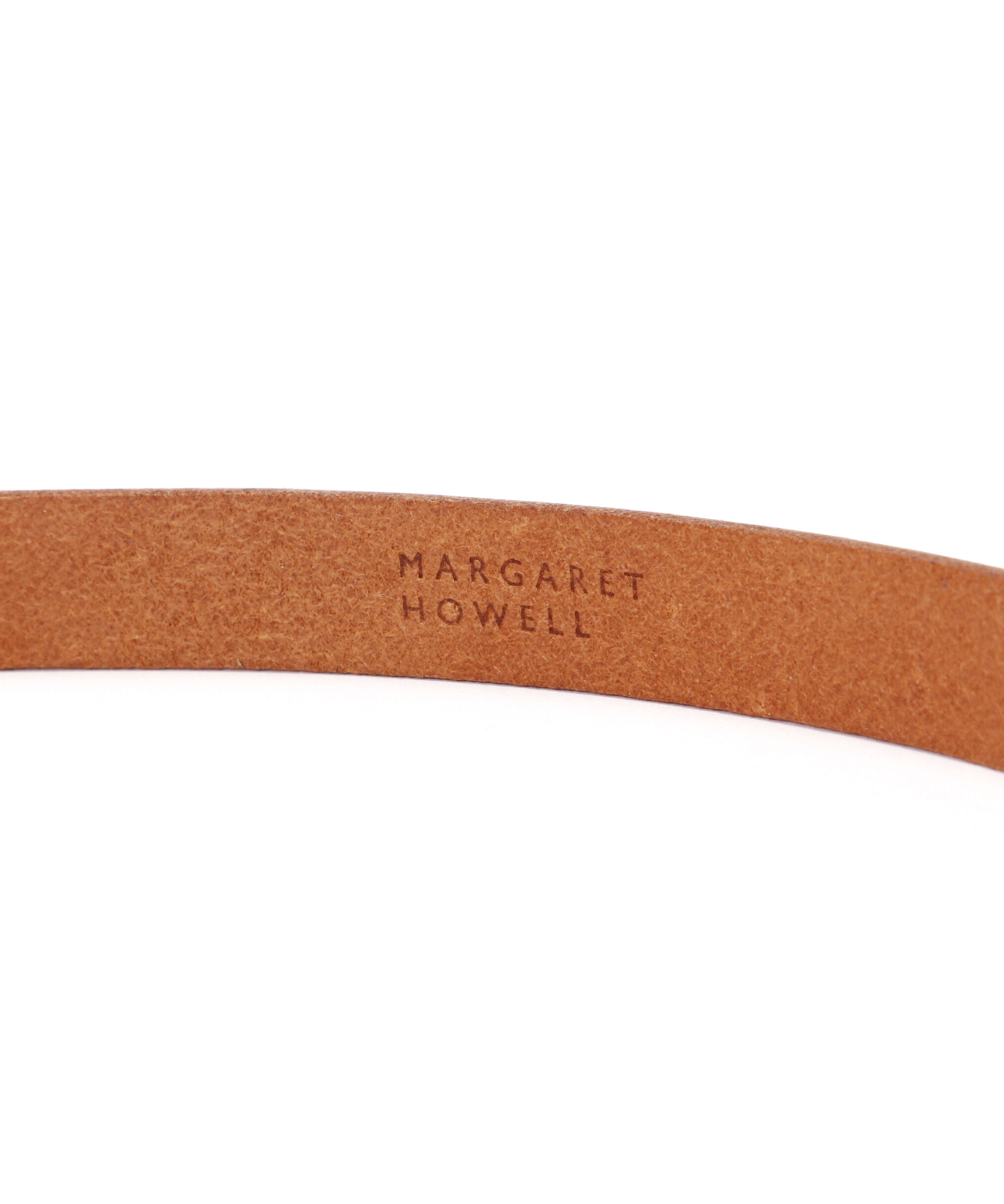  「WHITE LEATHER BELT」|ベルト|