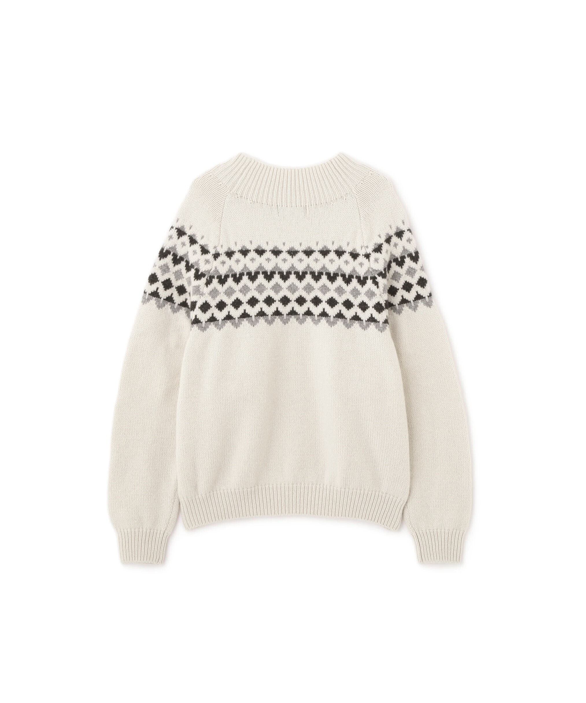  「WOOL CASHMERE SILK FAIRISLE KNITWEAR」|ニット・セーター|