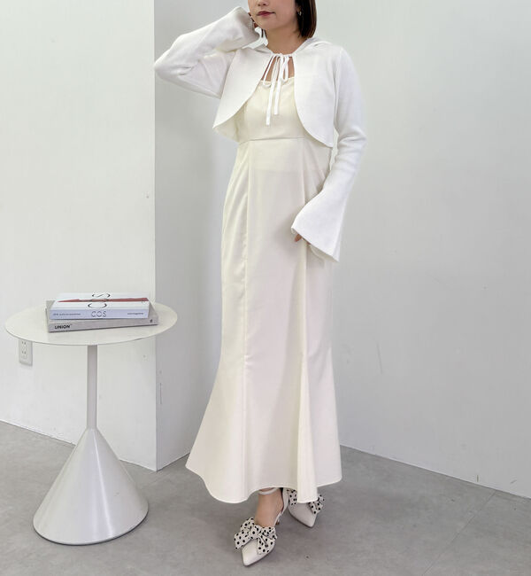 archives「ニットフーディー&times;マーメイドキャミワンピースＳＥＴ」|ワンピース|