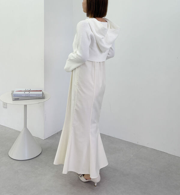 archives「ニットフーディー&times;マーメイドキャミワンピースＳＥＴ」|ワンピース|