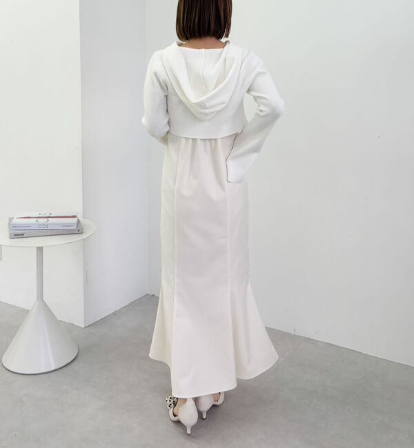 archives「ニットフーディー&times;マーメイドキャミワンピースＳＥＴ」|ワンピース|