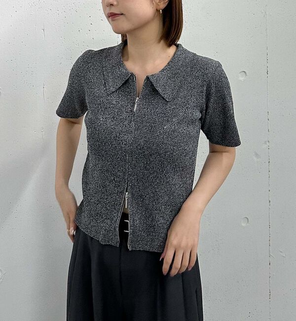 archives「メランジアソートＷｚｉｐポロニット」|カーディガン|