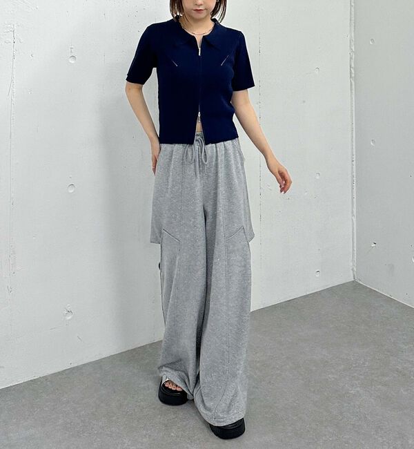 archives「メランジアソートＷｚｉｐポロニット」|カーディガン|