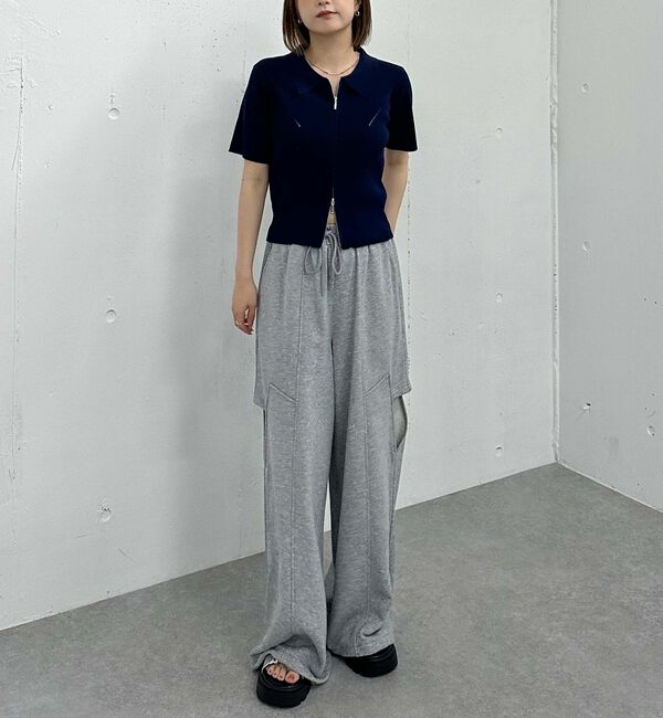 archives「メランジアソートＷｚｉｐポロニット」|カーディガン|