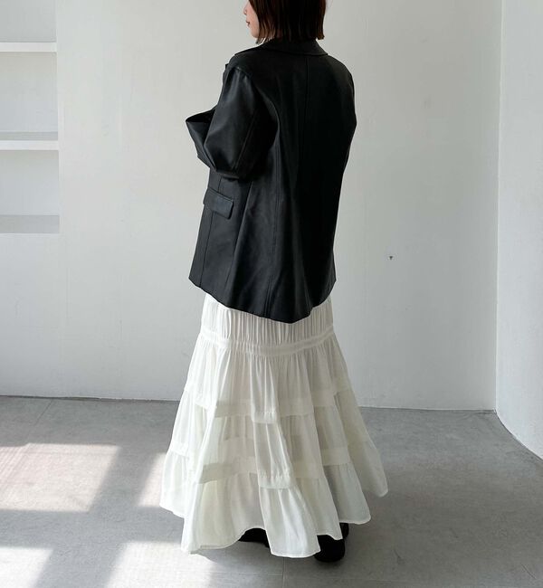 archives「ジョーゼットタックティアードスカート」|スカート|