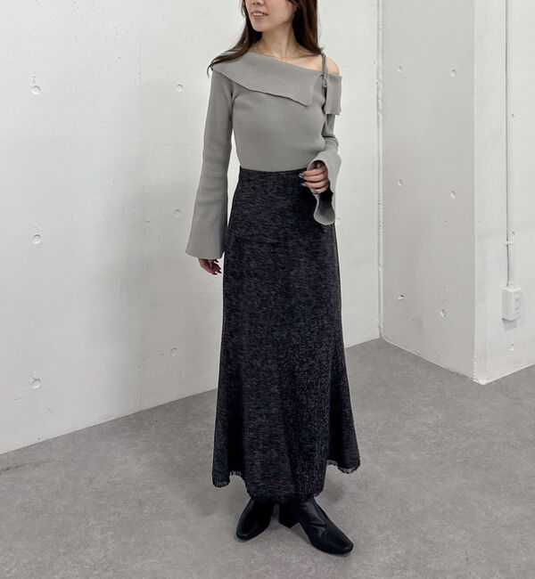 archives「ツイードマーメイドスカート」|スカート|