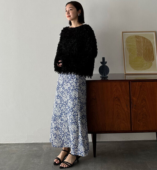 Doux archives「単色花スカート／」|スカート|