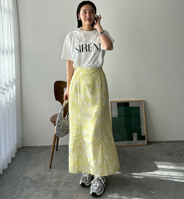 Doux archives「単色花スカート／」|スカート|