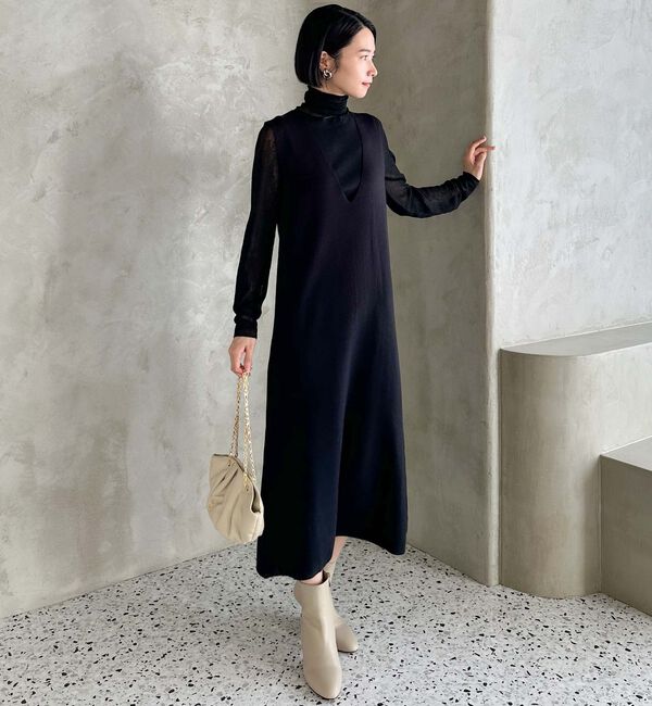 Doux archives「シアータートルセットワンピース」|ワンピース|