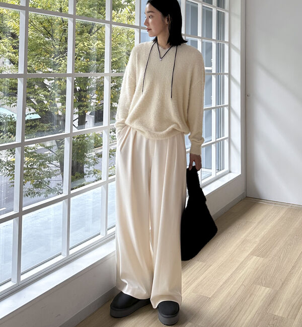 Doux archives「シャギーニットプルオーバー」|ニット・セーター|