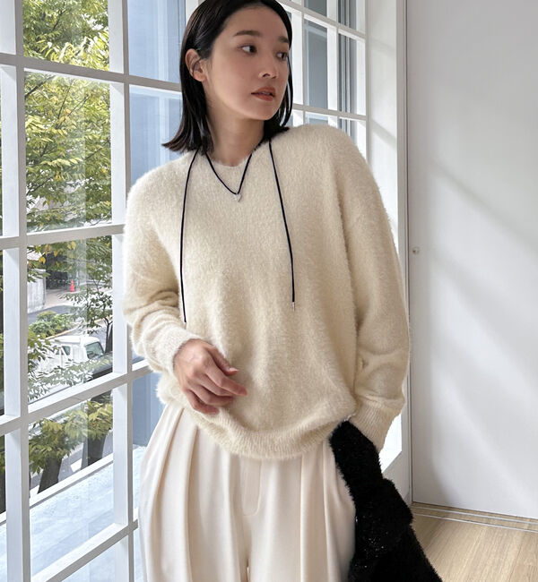 Doux archives「シャギーニットプルオーバー」|ニット・セーター|