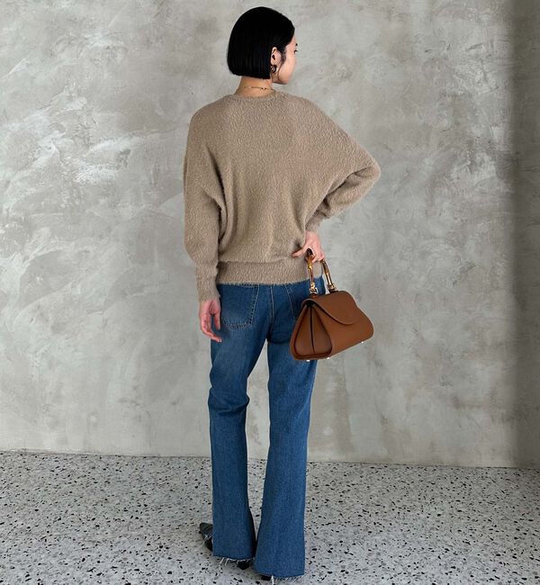 Doux archives「シャギーニットプルオーバー」|ニット・セーター|