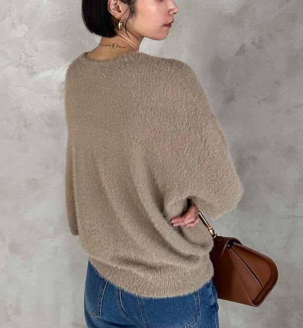 Doux archives「シャギーニットプルオーバー」|ニット・セーター|