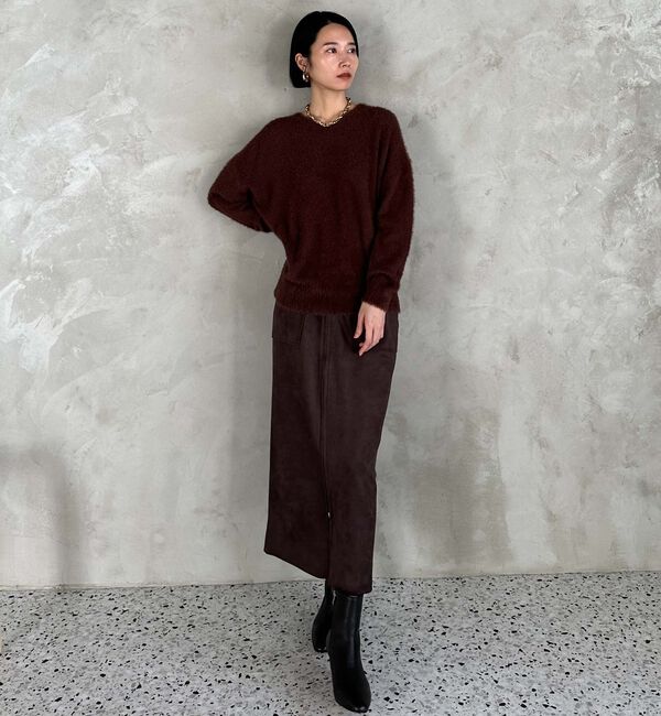Doux archives「シャギーニットプルオーバー」|ニット・セーター|